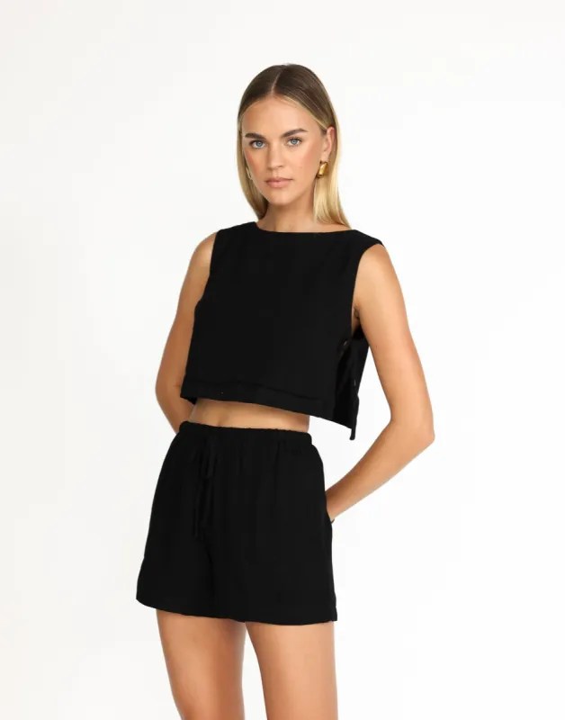 Sabrina Top (Black) sold by Charcoal Clothing