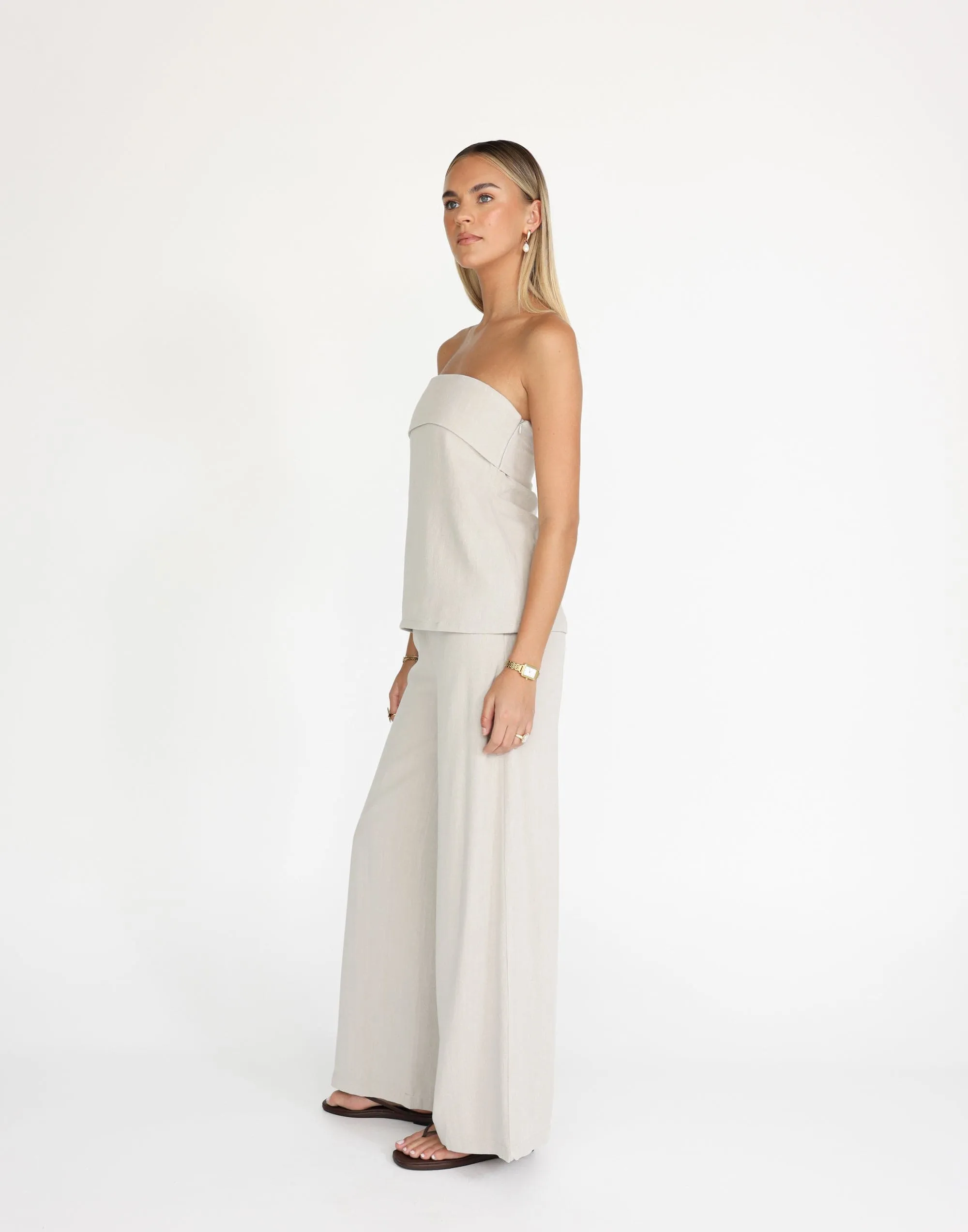 Lisbeth Top (Latte) sold by Charcoal Clothing product image thumbnail 5