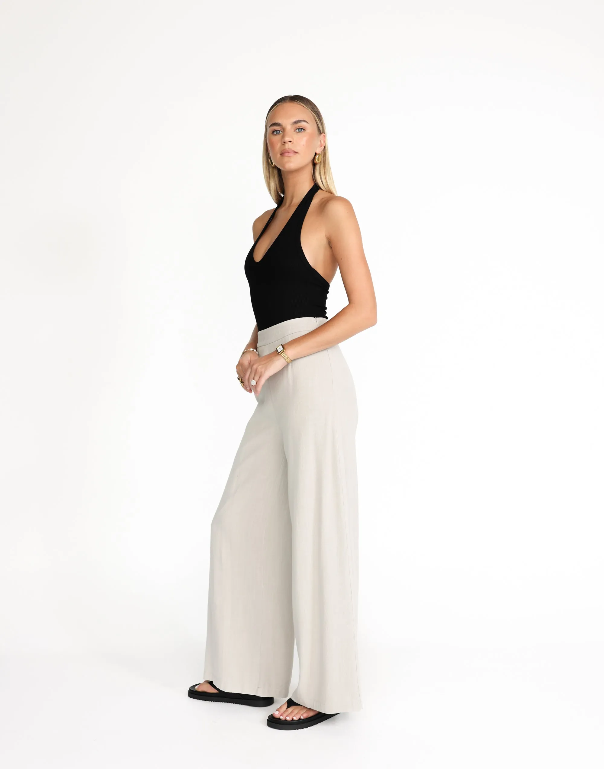 Lisbeth Pants (Latte) sold by Charcoal Clothing product image thumbnail 3