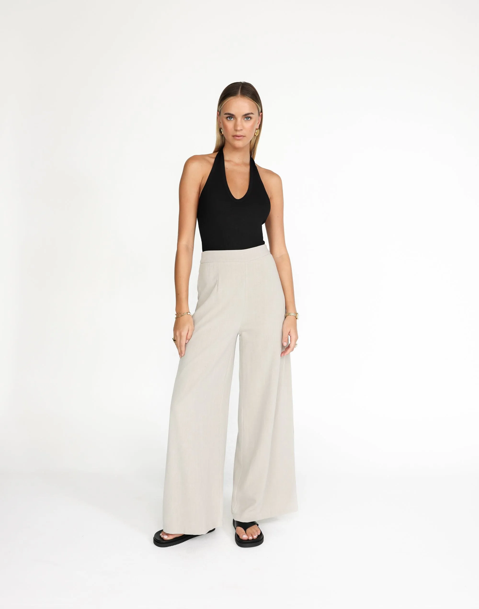 Lisbeth Pants (Latte) sold by Charcoal Clothing product image thumbnail 2