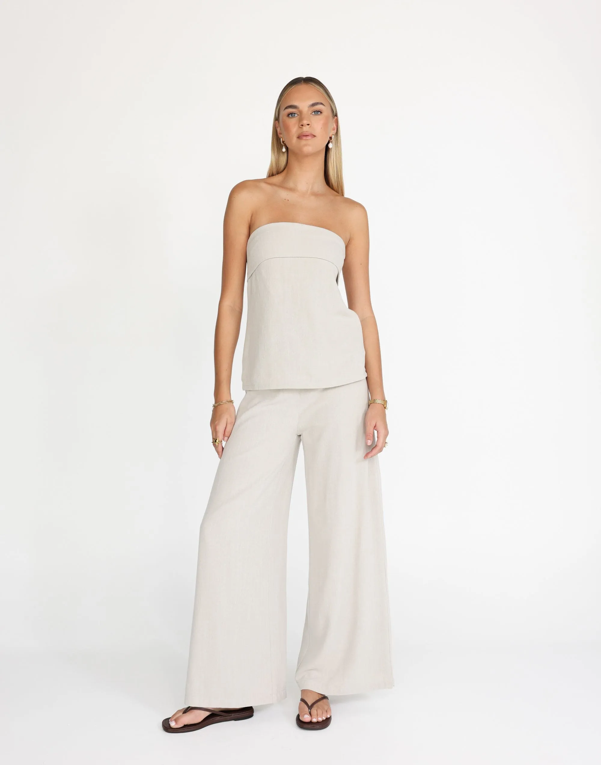 Lisbeth Pants (Latte) sold by Charcoal Clothing product image thumbnail 4