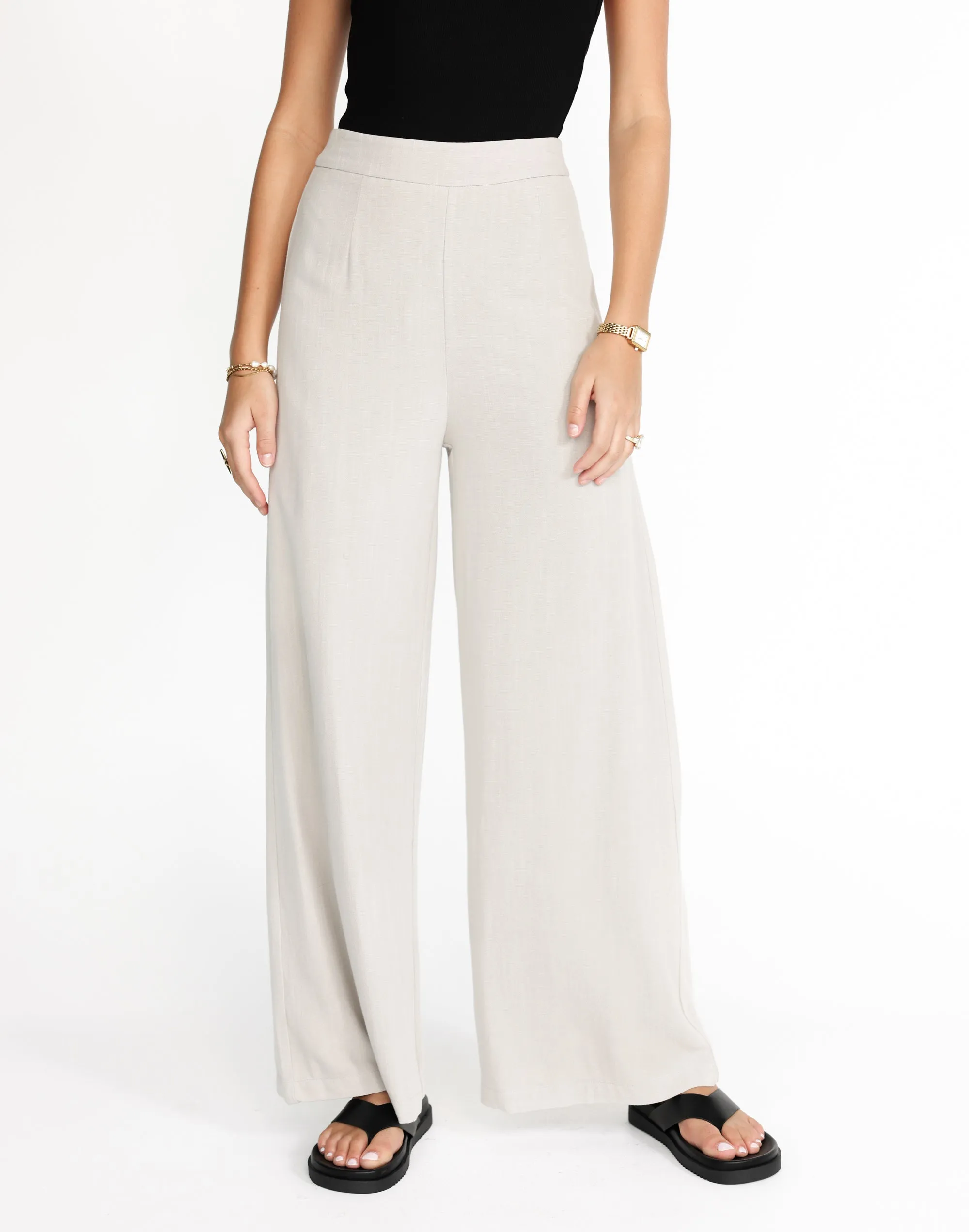 Lisbeth Pants (Latte) sold by Charcoal Clothing product image thumbnail 5
