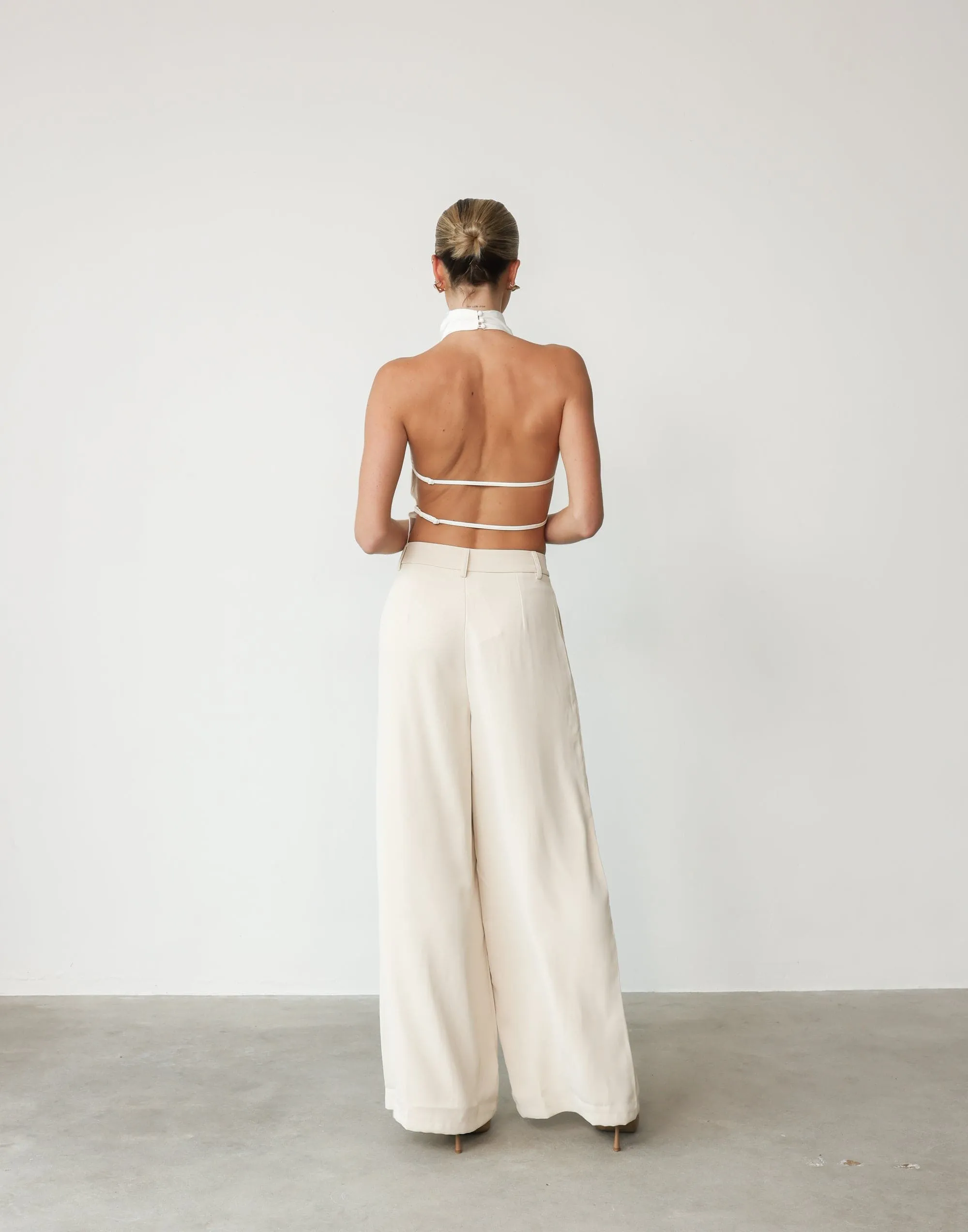 Chicago Pants (Oat) sold by Charcoal Clothing product image thumbnail 4