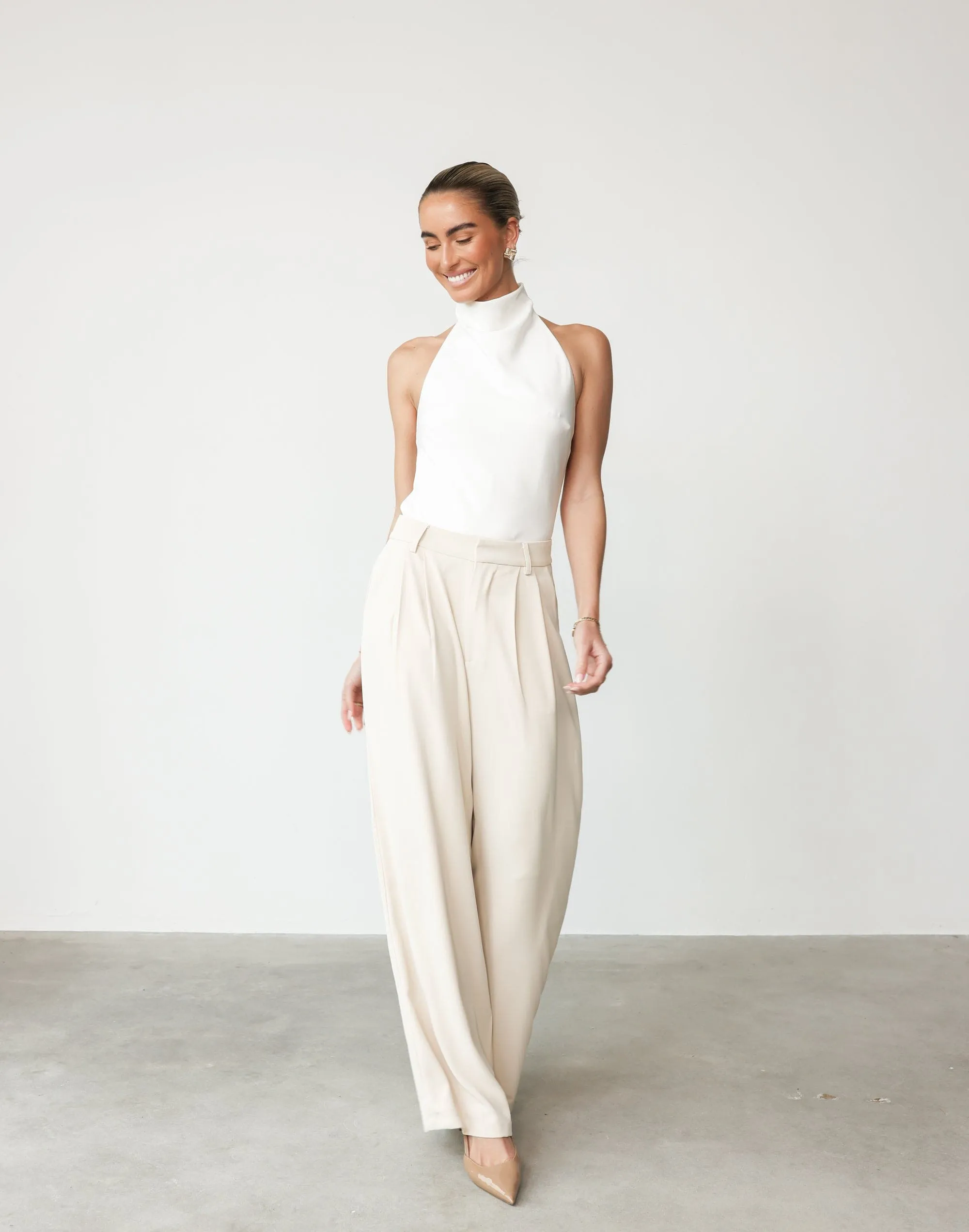 Chicago Pants (Oat) sold by Charcoal Clothing product image thumbnail 5