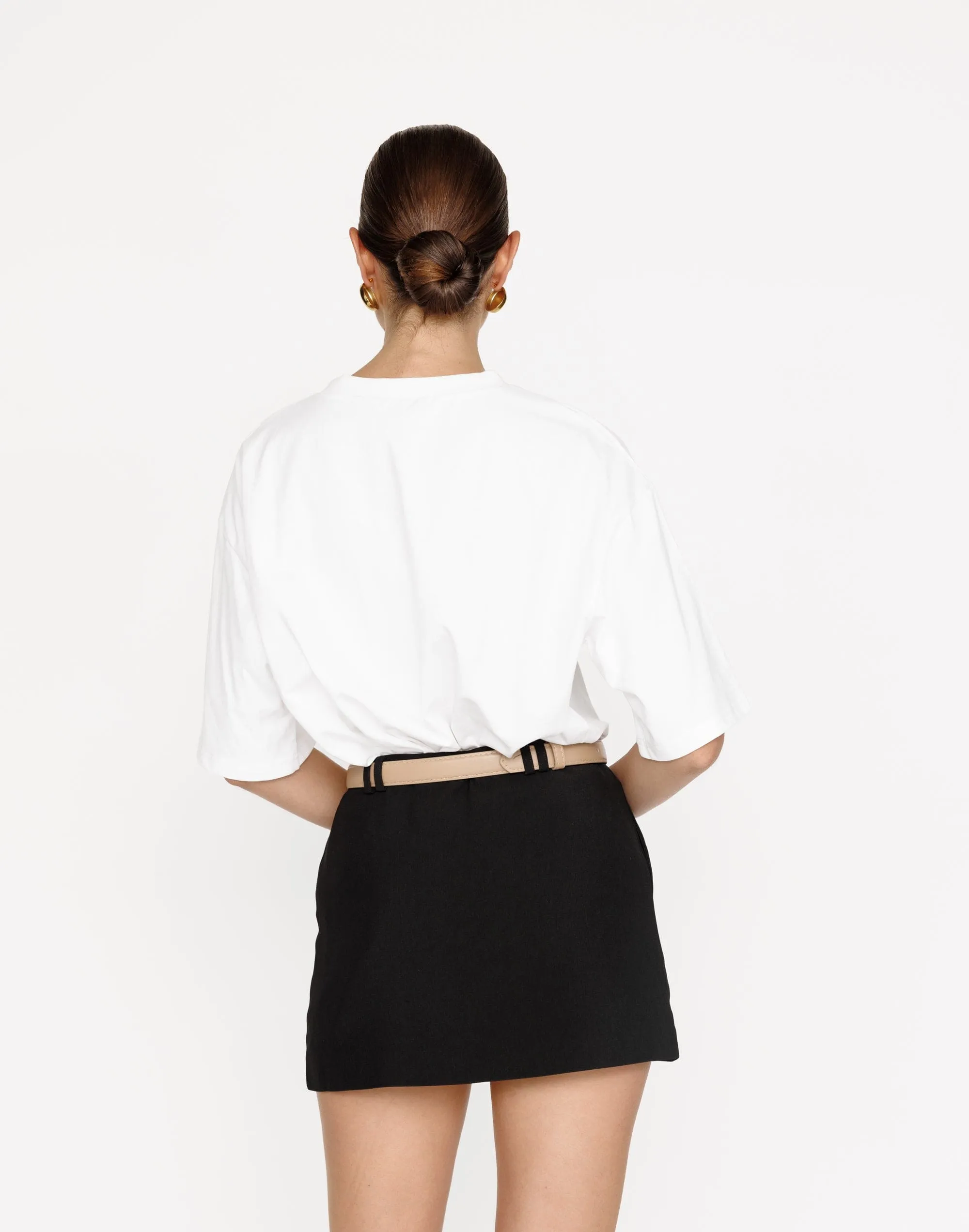 Nailah Mini Skirt (Black) sold by Charcoal Clothing product image thumbnail 5