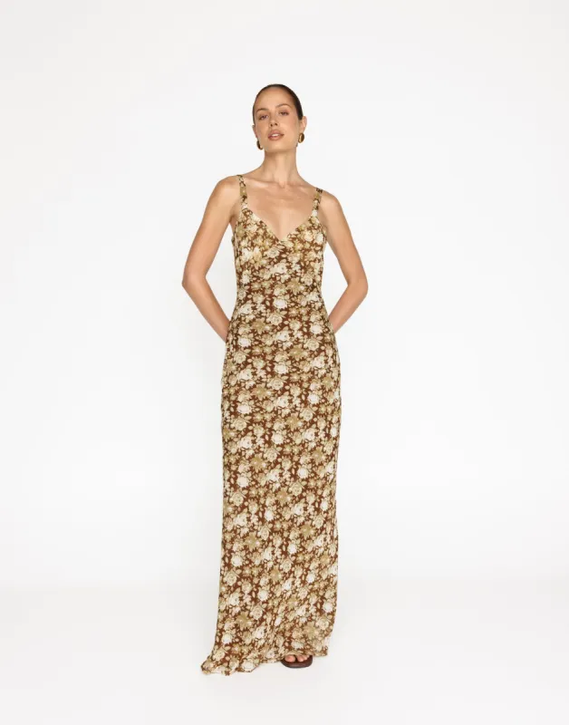 Zaya Maxi Dress (Marigold) sold by Charcoal Clothing