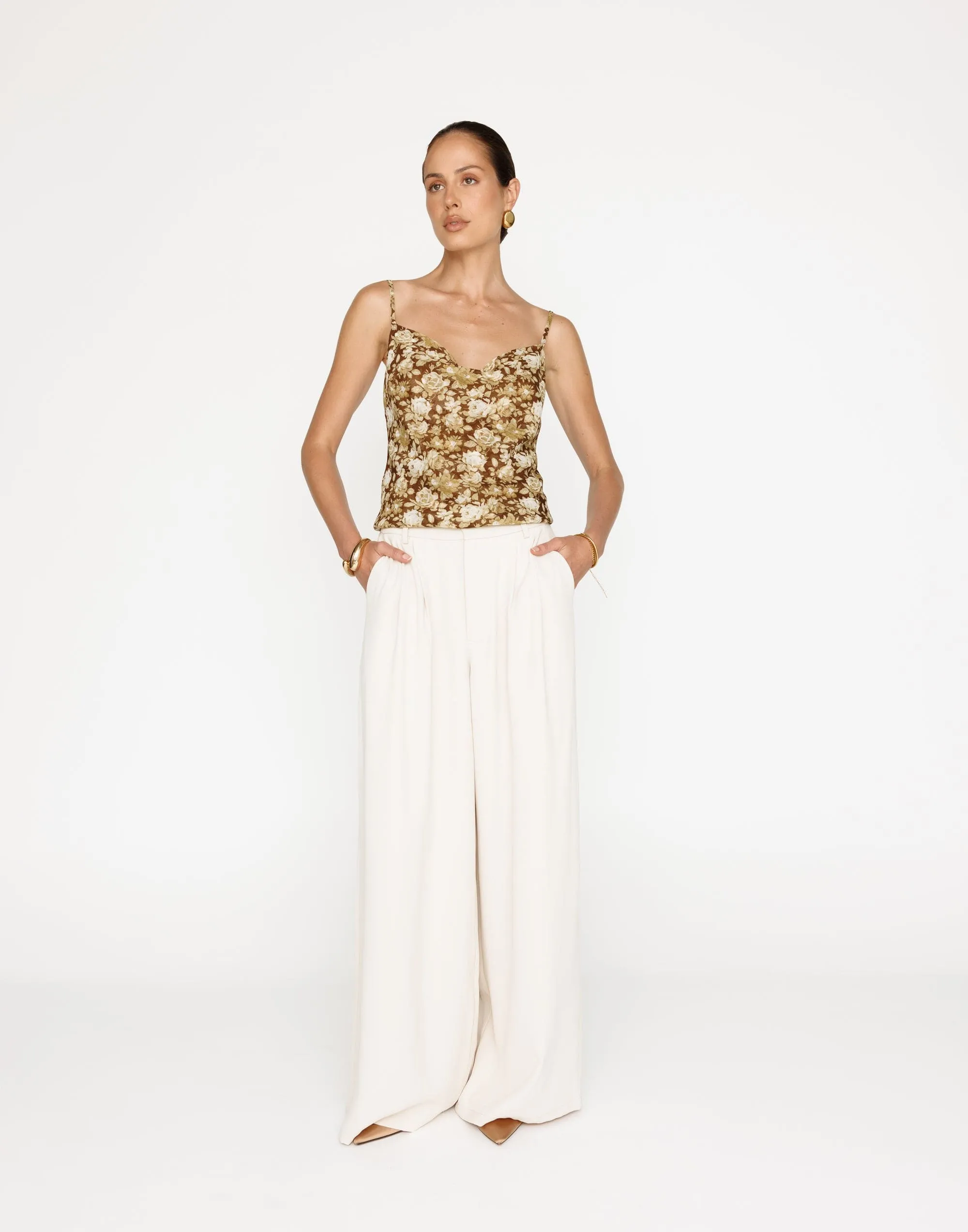 Jasmine Cami Top (Marigold) sold by Charcoal Clothing