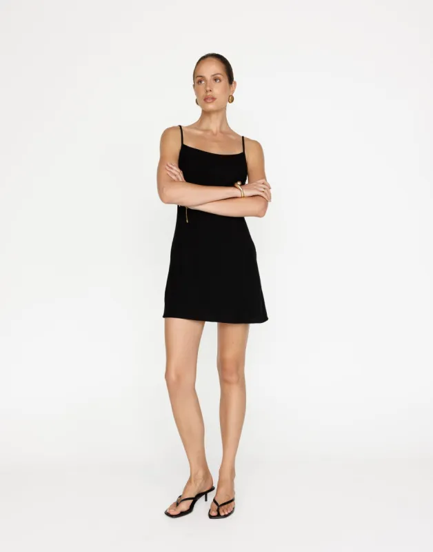June Mini Dress (Black) sold by Charcoal Clothing