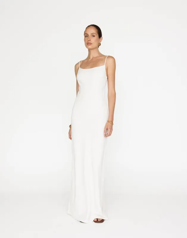 June Maxi Dress (Oat) sold by Charcoal Clothing