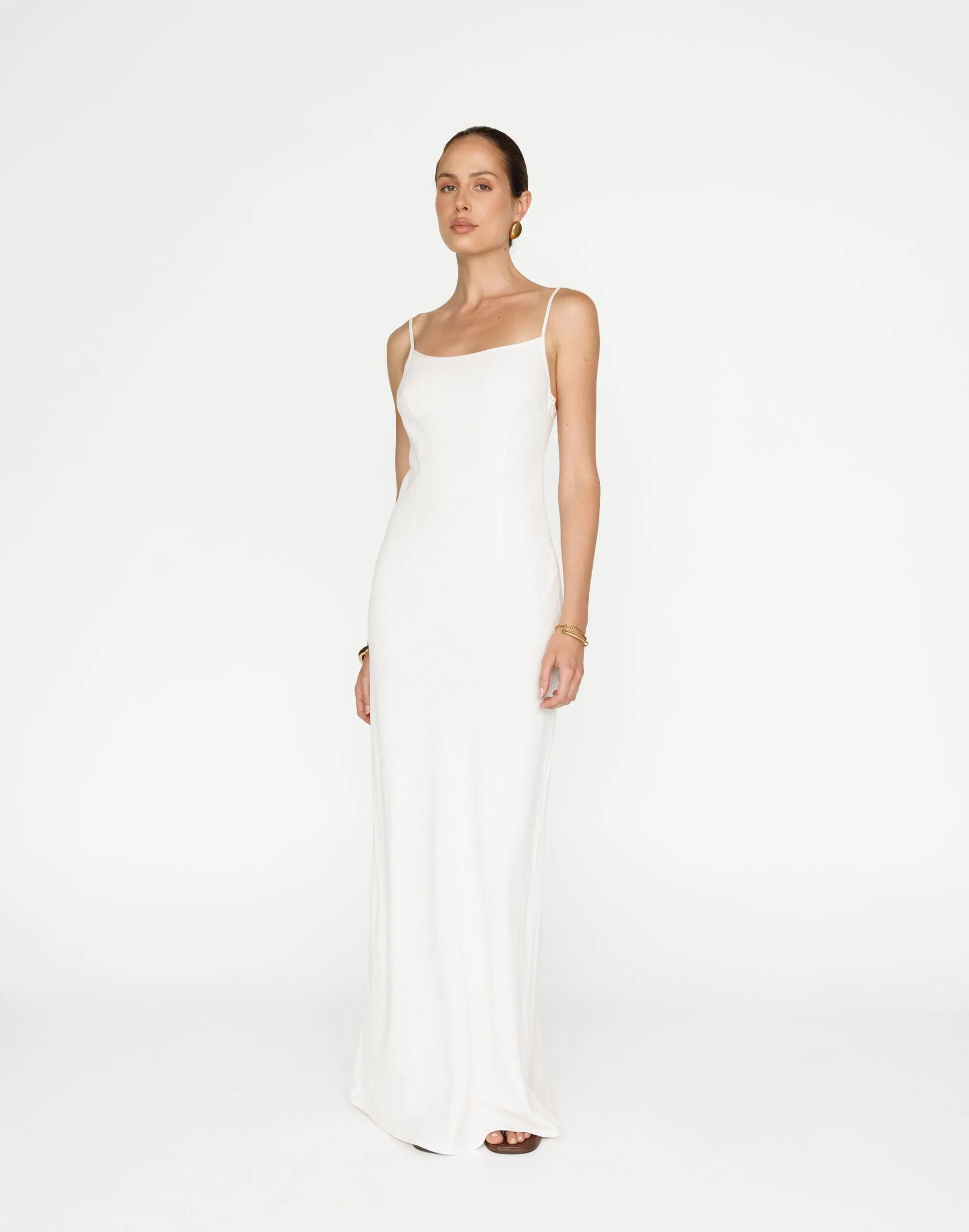 June Maxi Dress (Oat) sold by Charcoal Clothing