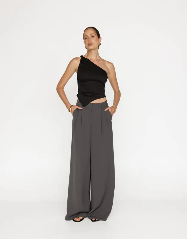 Kiana Top (Black) sold by Charcoal Clothing