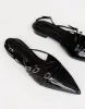 Hettie Flats (Black Patent) - By Billini sold by Charcoal Clothing