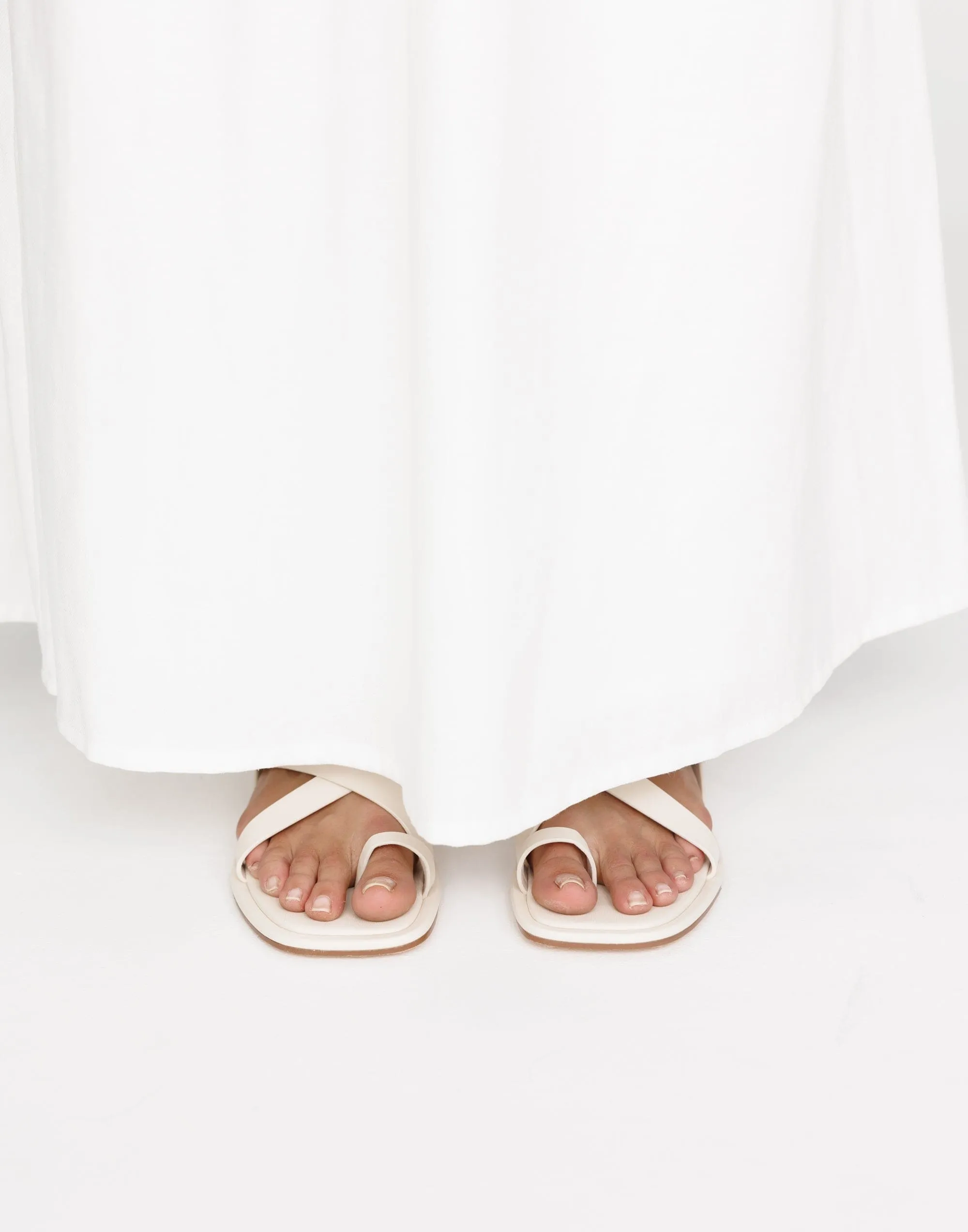 Ushi Sandals (Bone) - By Billini sold by Charcoal Clothing