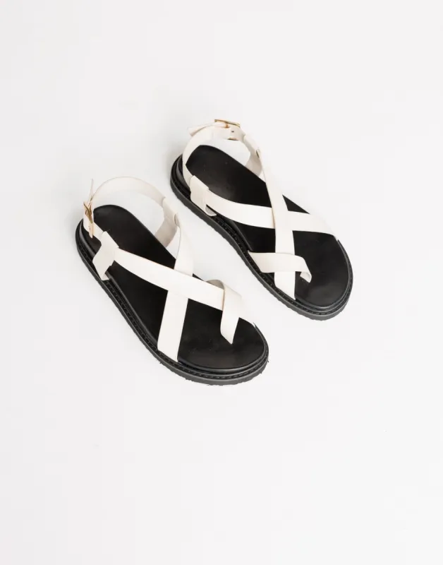 Zarai Sandals (Bone) - By Billini sold by Charcoal Clothing
