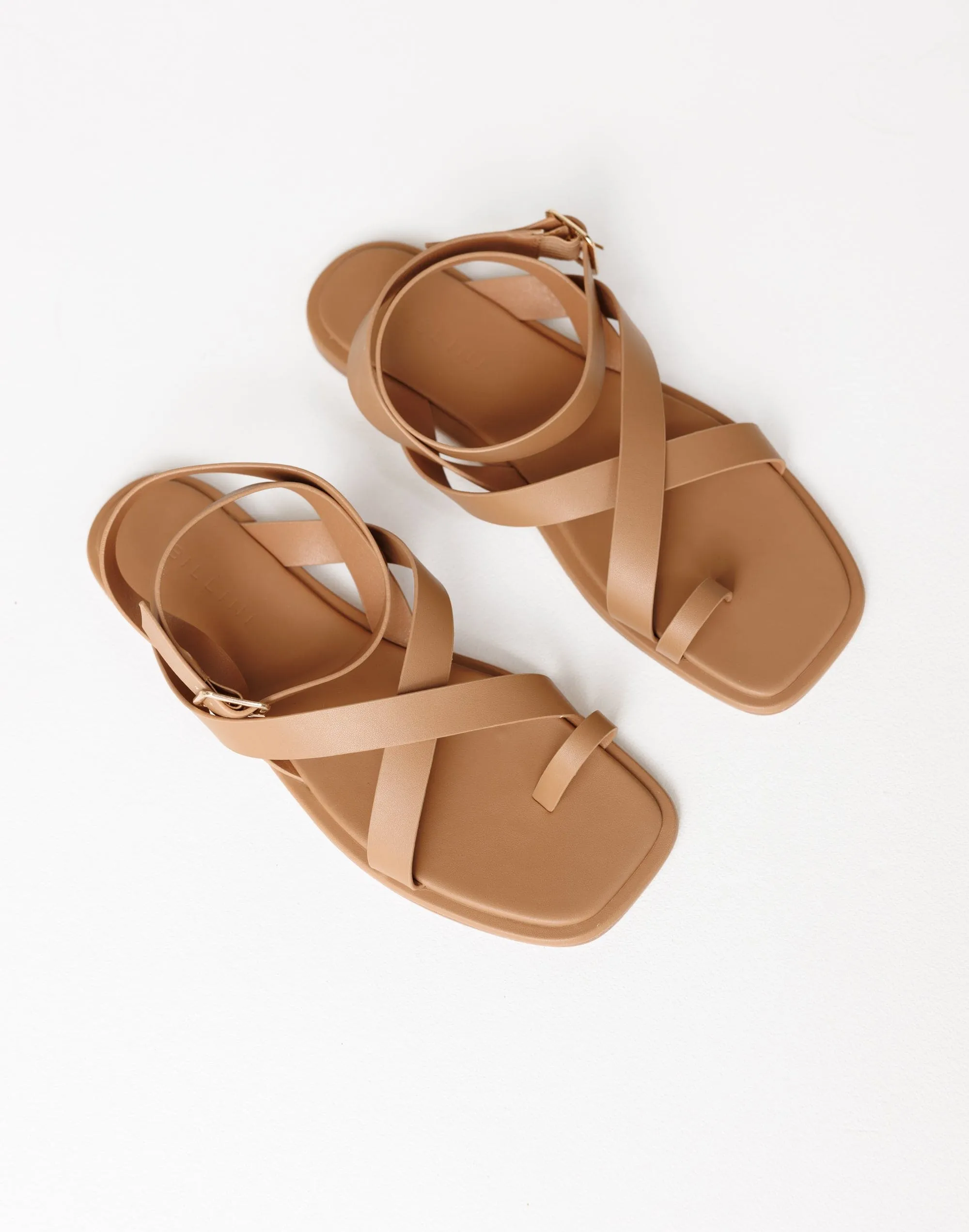 Ushi Sandals (Toffee) - By Billini sold by Charcoal Clothing