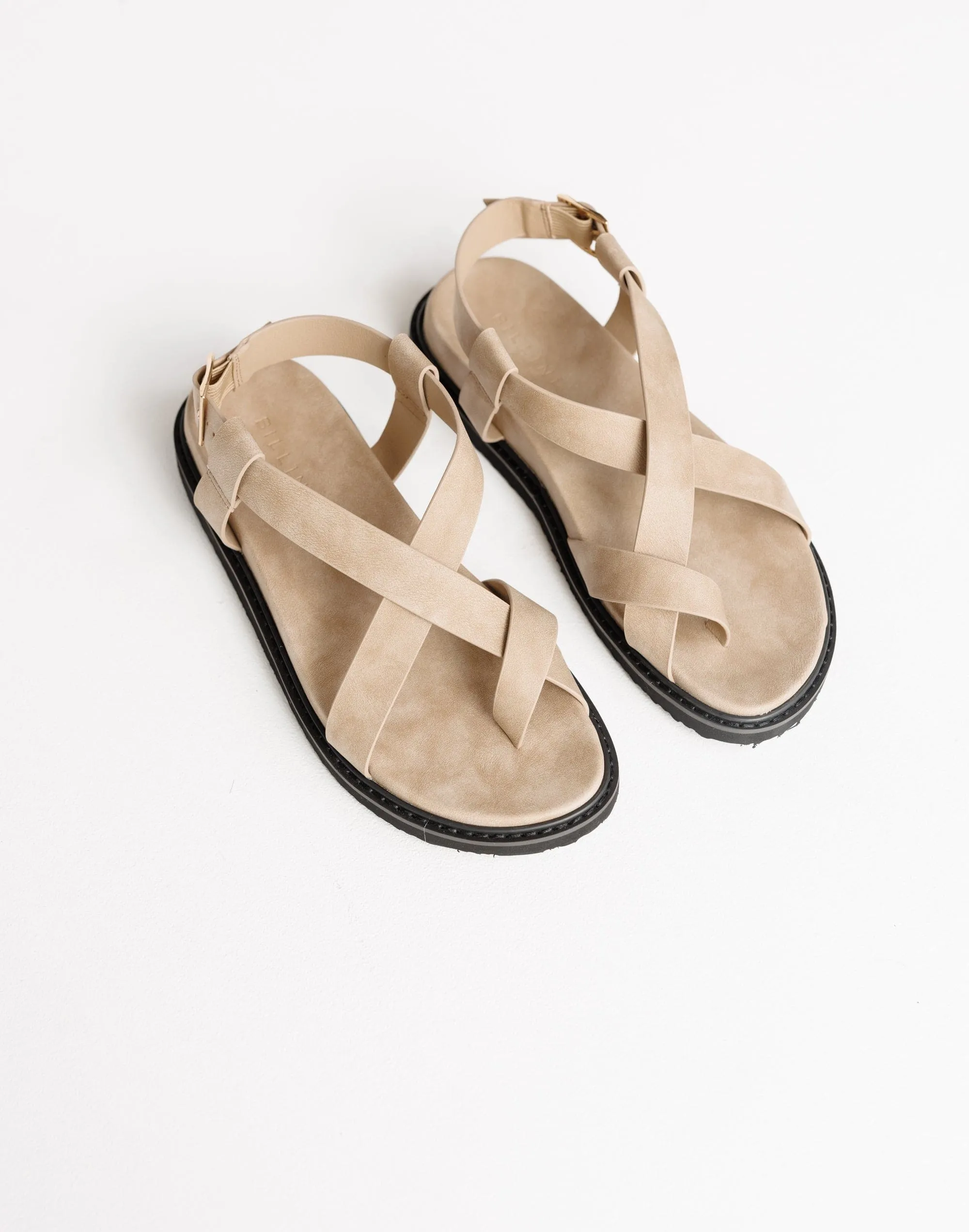 Zarai Sandals (Taupe Nubuck) - By Billini sold by Charcoal Clothing