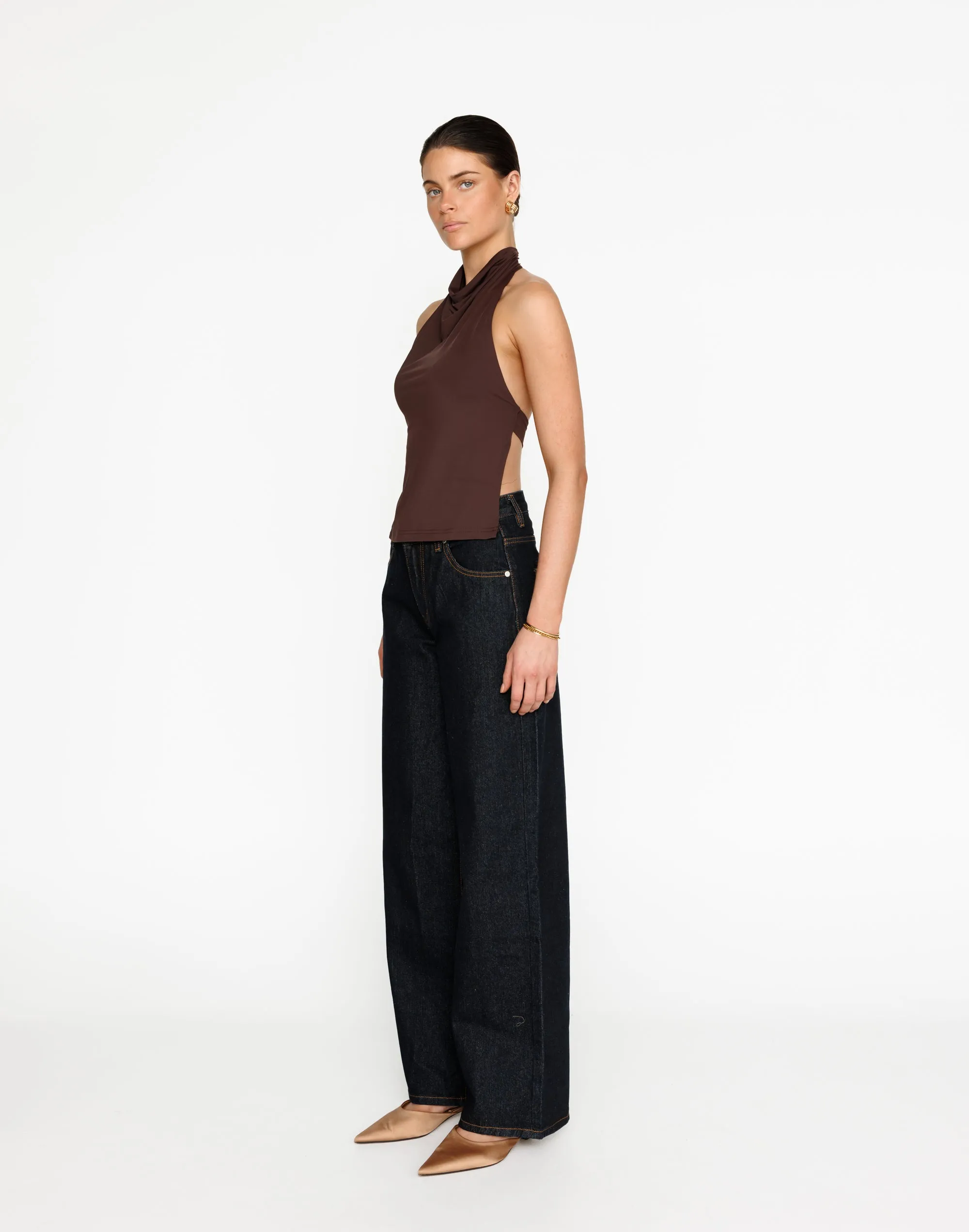 Tansie Top (Cocoa) sold by Charcoal Clothing product image thumbnail 3