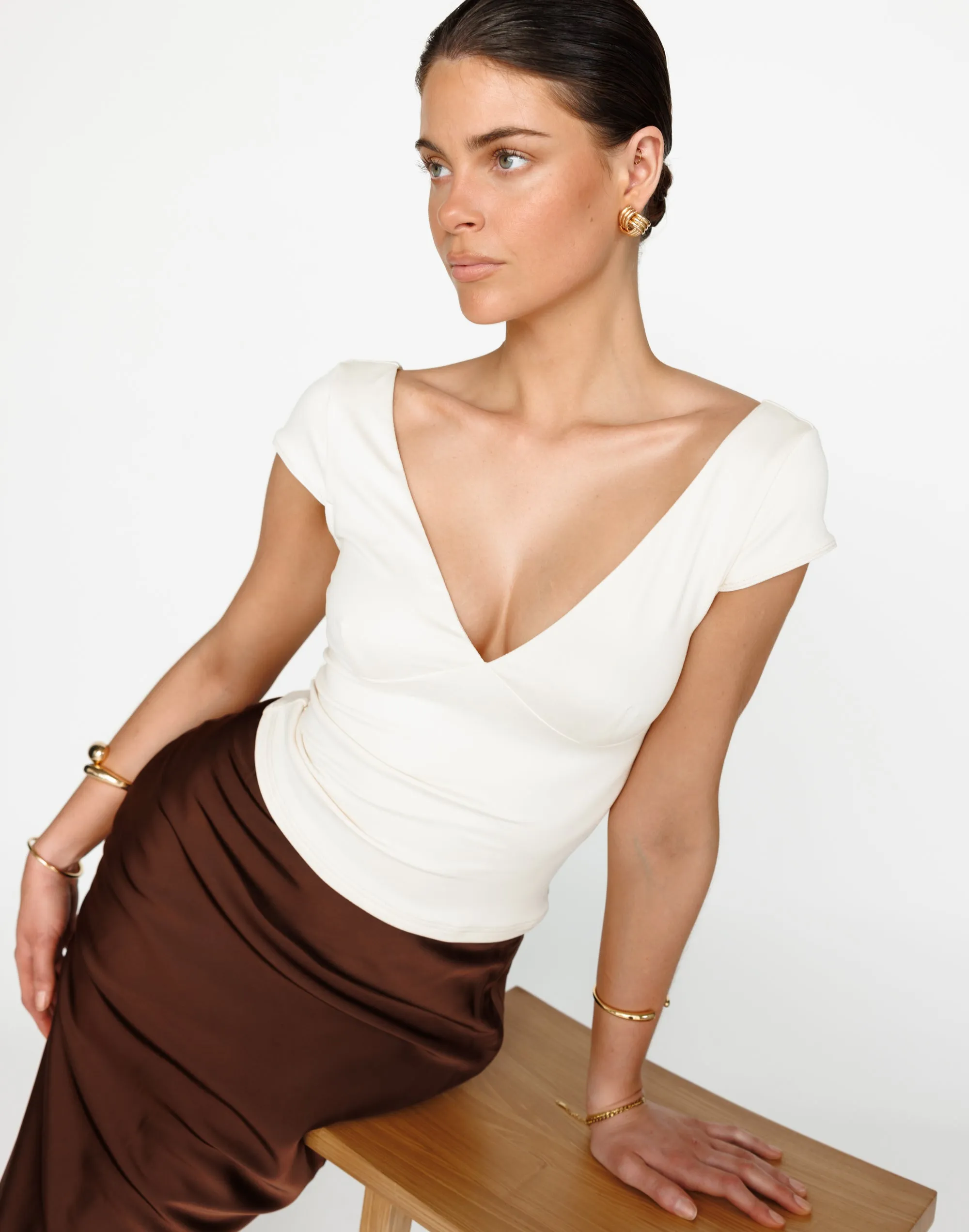 Melody Top (Oat) sold by Charcoal Clothing product image thumbnail 2