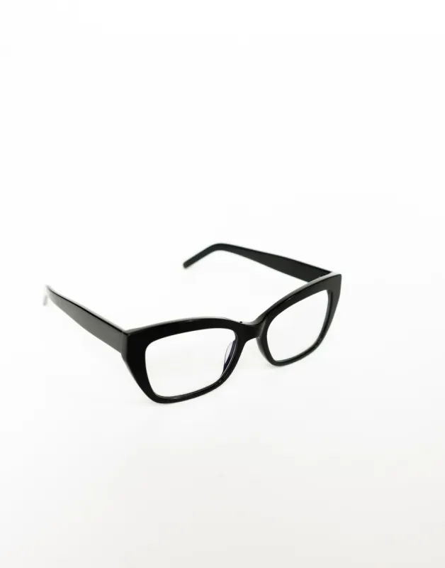 The Johansson Glasses (Black) - By Banbé sold by Charcoal Clothing