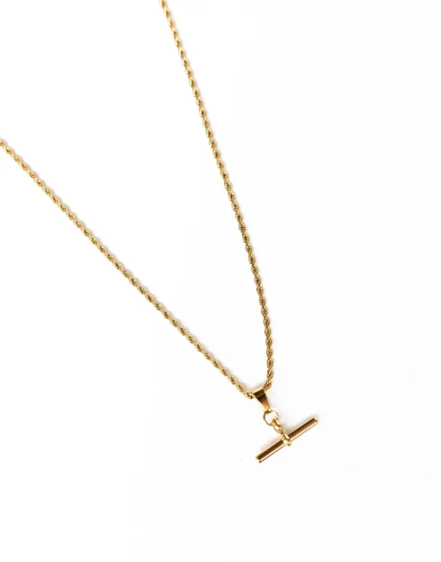 Chrissie Necklace (Gold) made by Charcoal Clothing