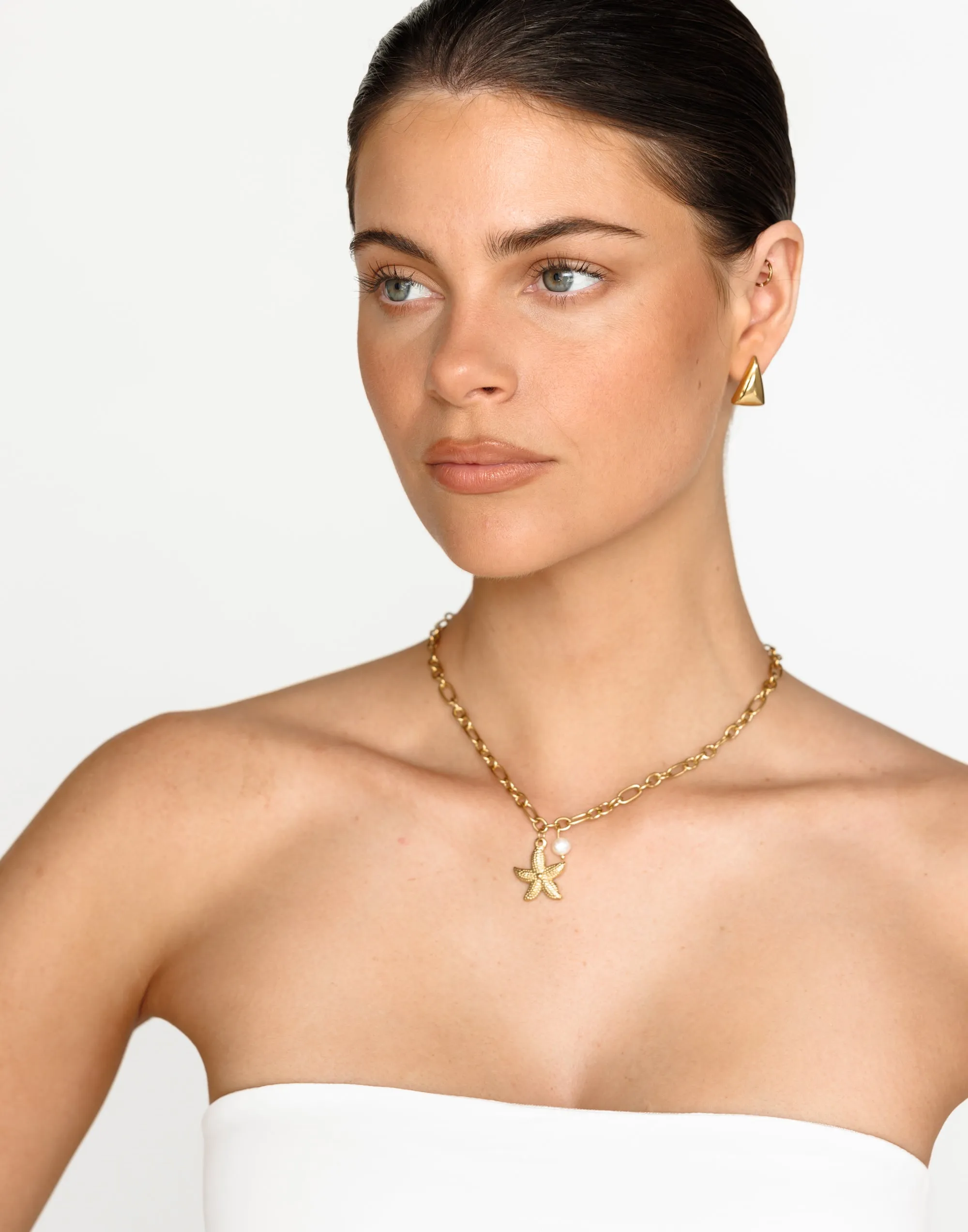 Coralia Necklace (Gold) sold by Charcoal Clothing product image thumbnail 2