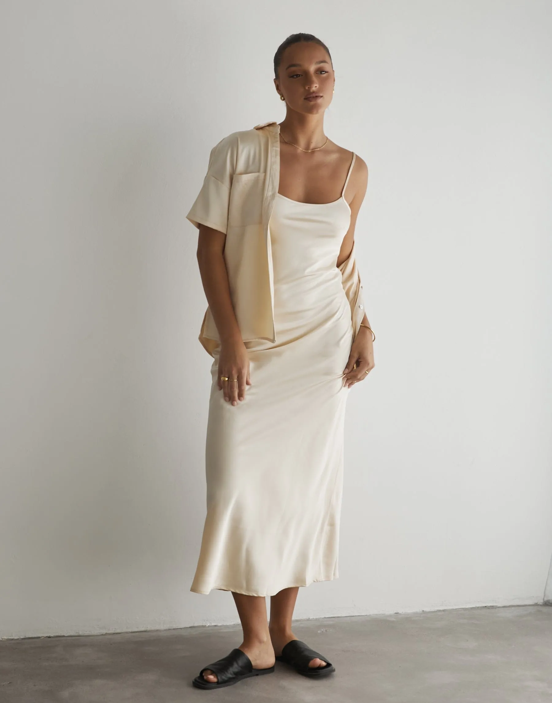 Martha Maxi Dress (Butter) sold by Charcoal Clothing product image thumbnail 2