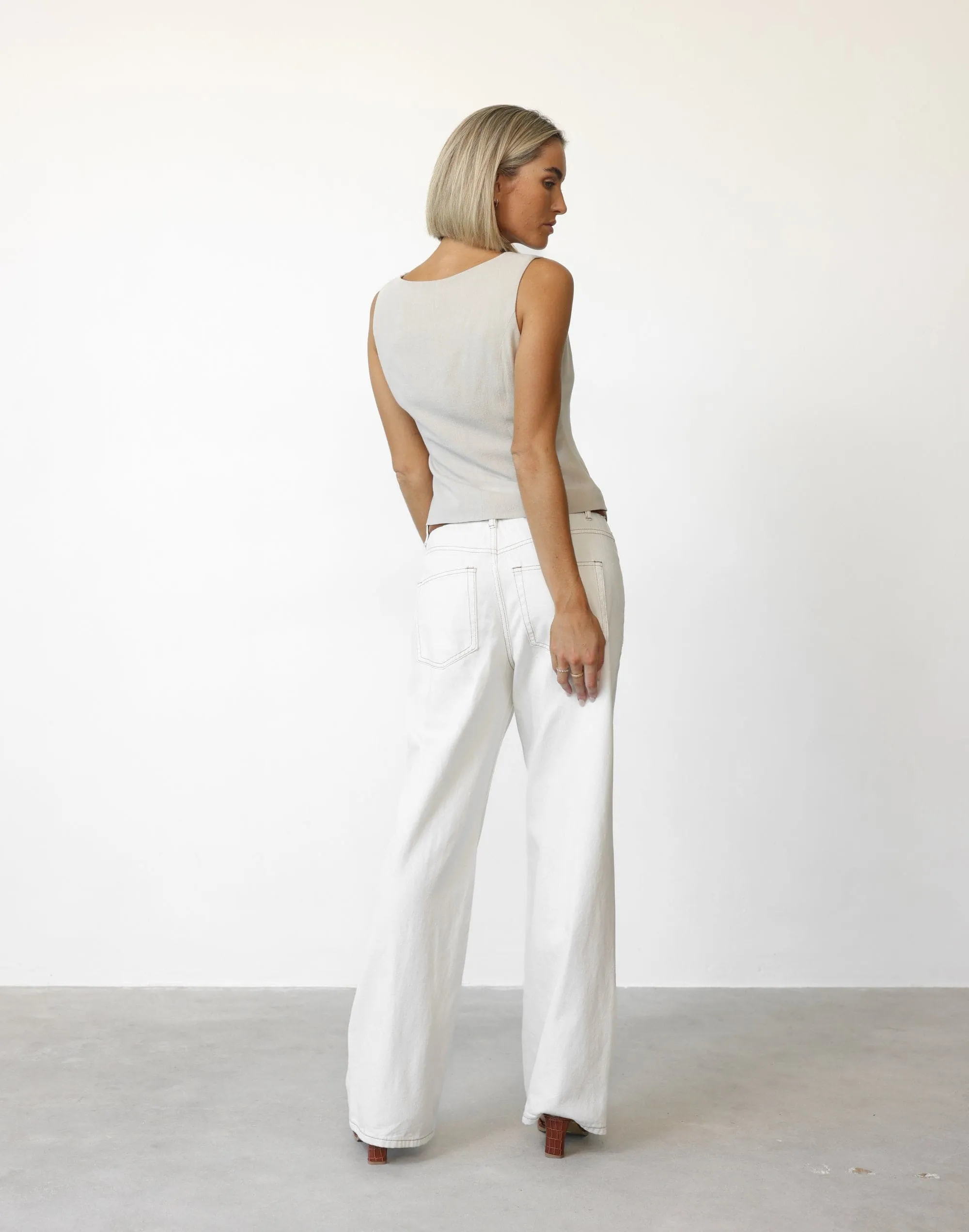 Cailey Top (Latte) sold by Charcoal Clothing product image thumbnail 3