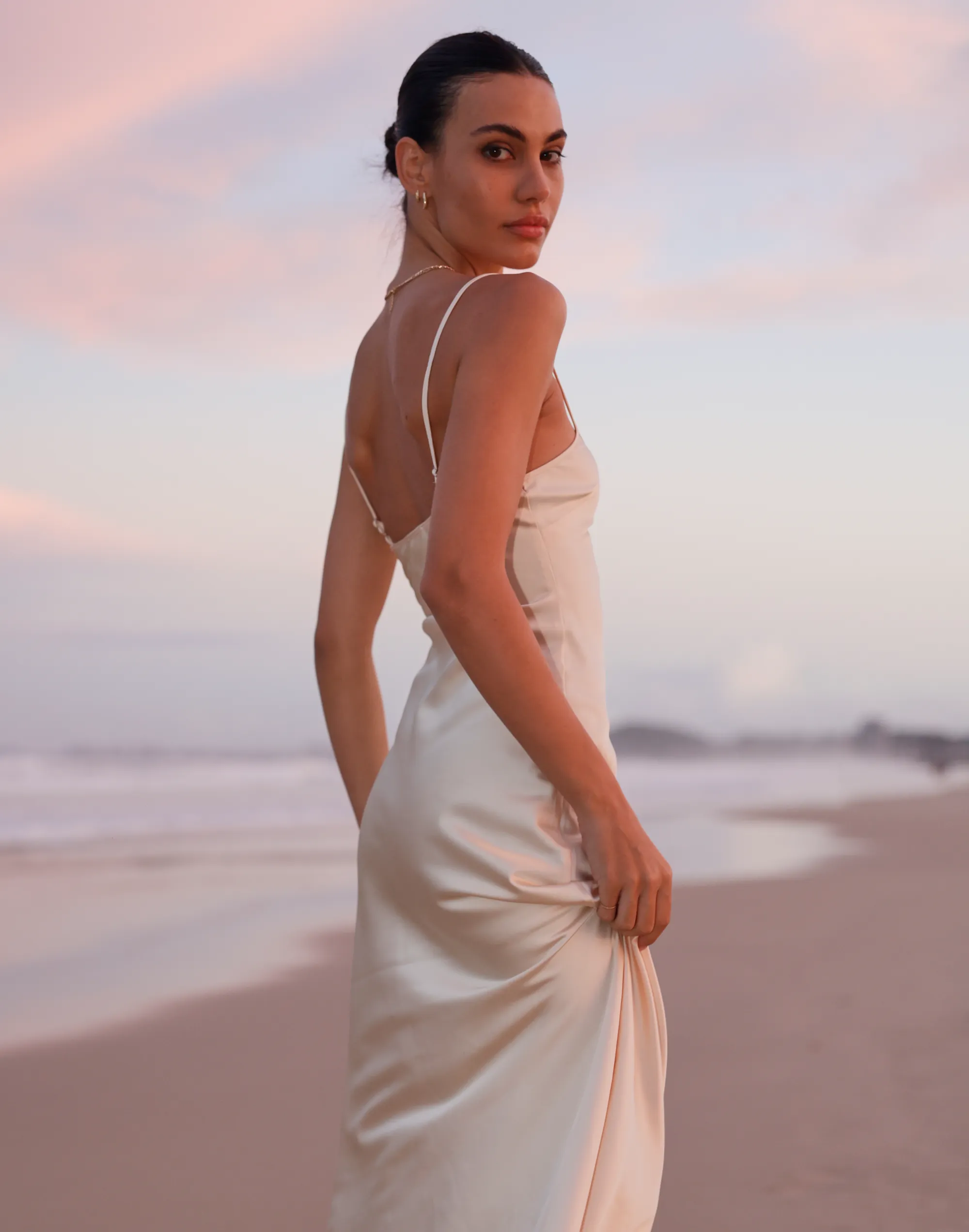 Martha Maxi Dress (Butter) sold by Charcoal Clothing product image thumbnail 5