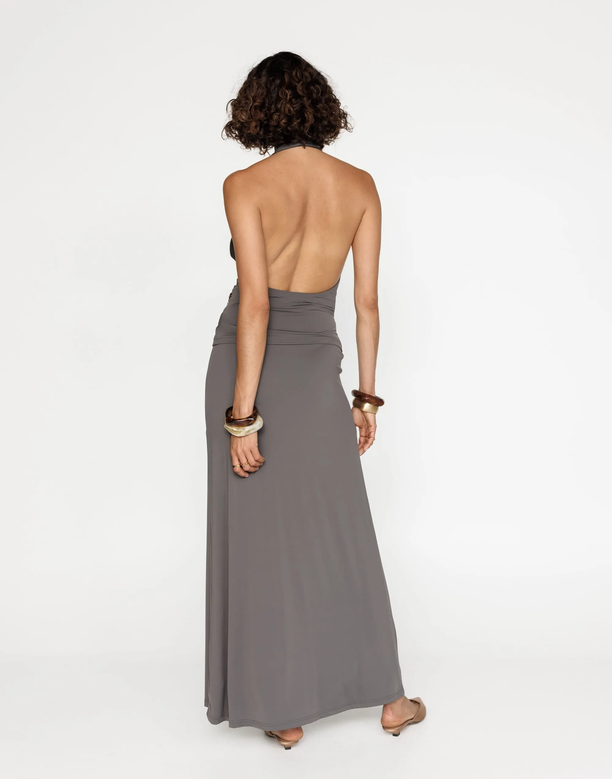 Emersen Maxi Skirt (Slate) sold by Charcoal Clothing product image thumbnail 3