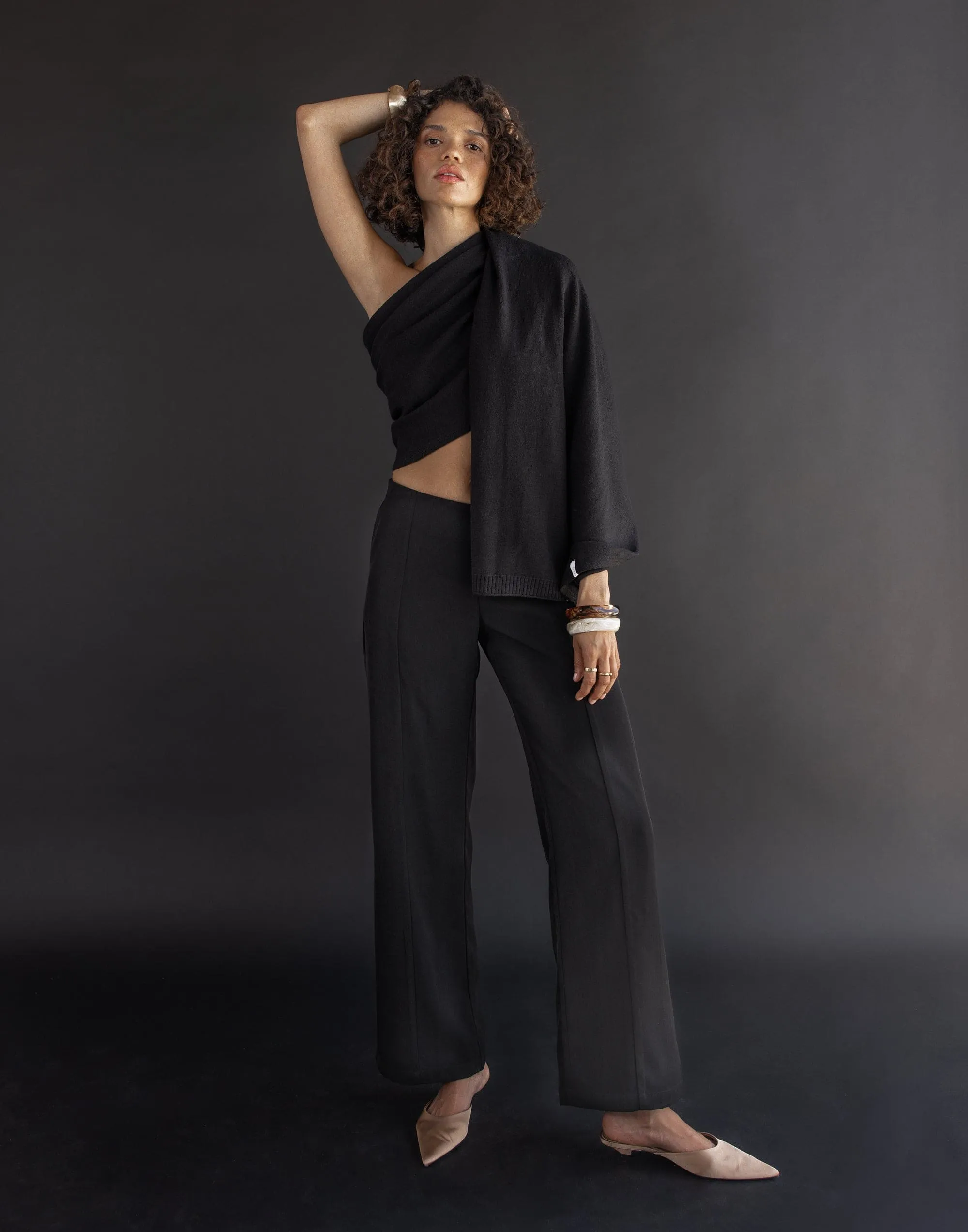 Kalla Pants (Black) sold by Charcoal Clothing