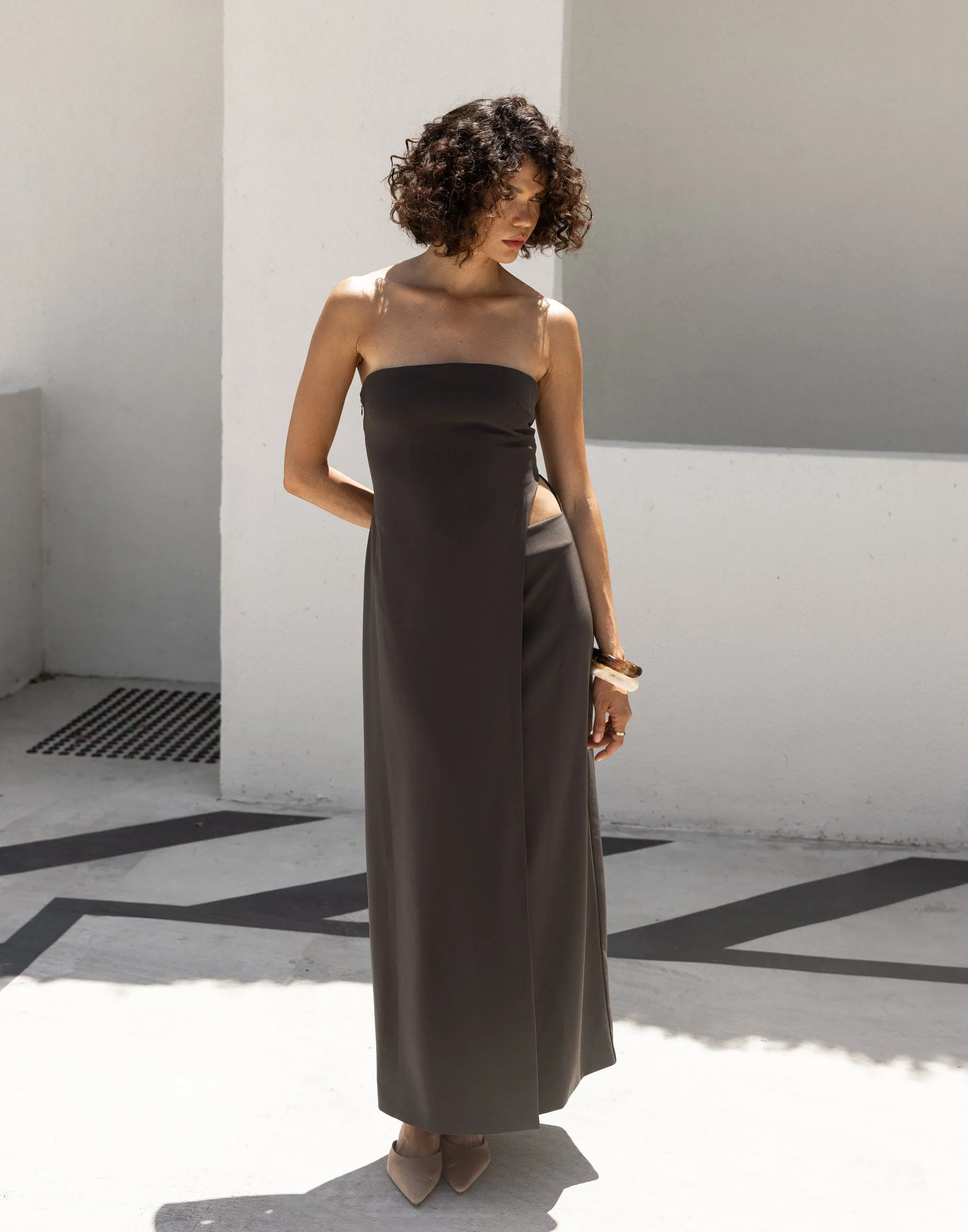 Gabby Maxi Dress (Charcoal) sold by Charcoal Clothing