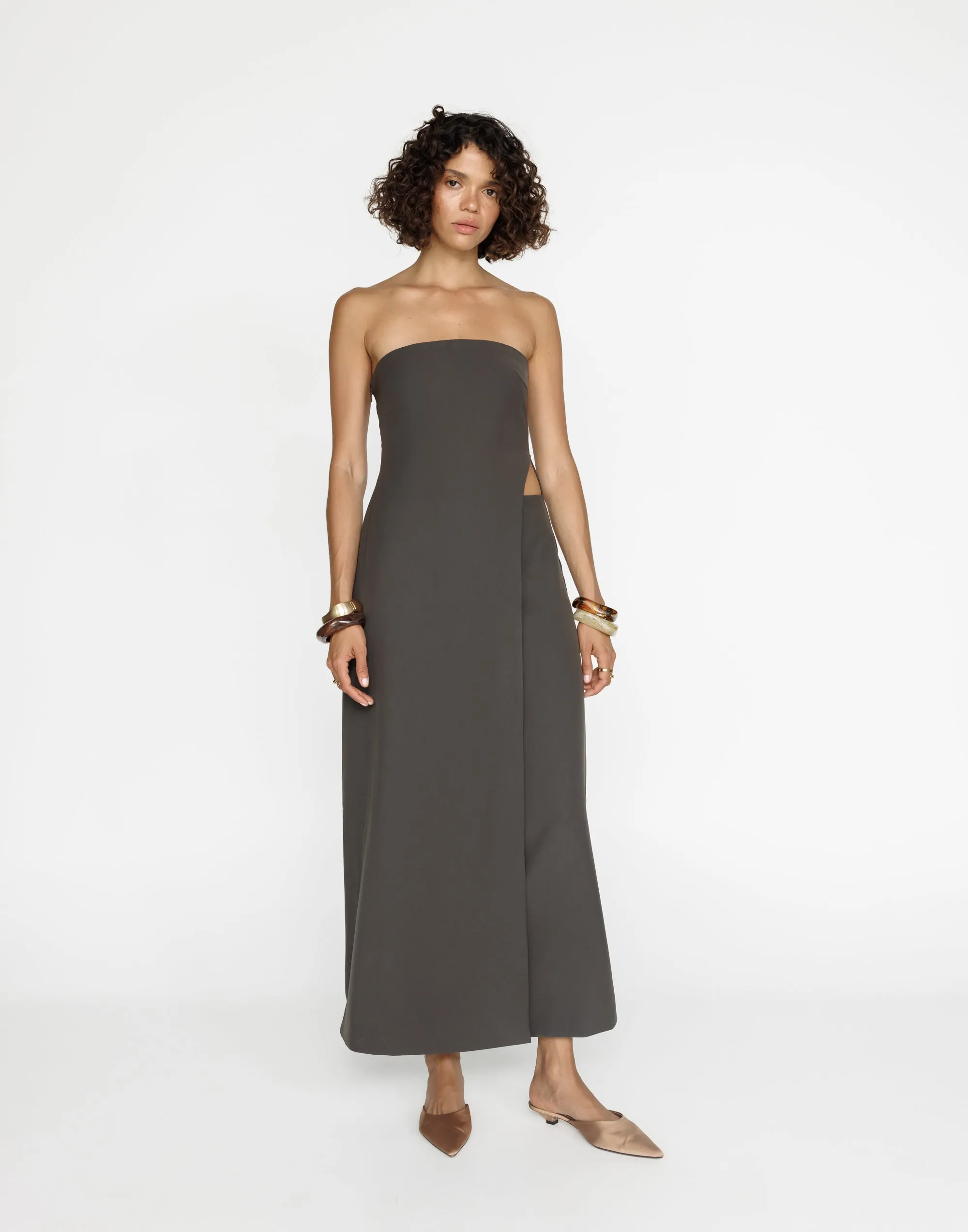 Gabby Maxi Dress (Charcoal) sold by Charcoal Clothing product image thumbnail 3