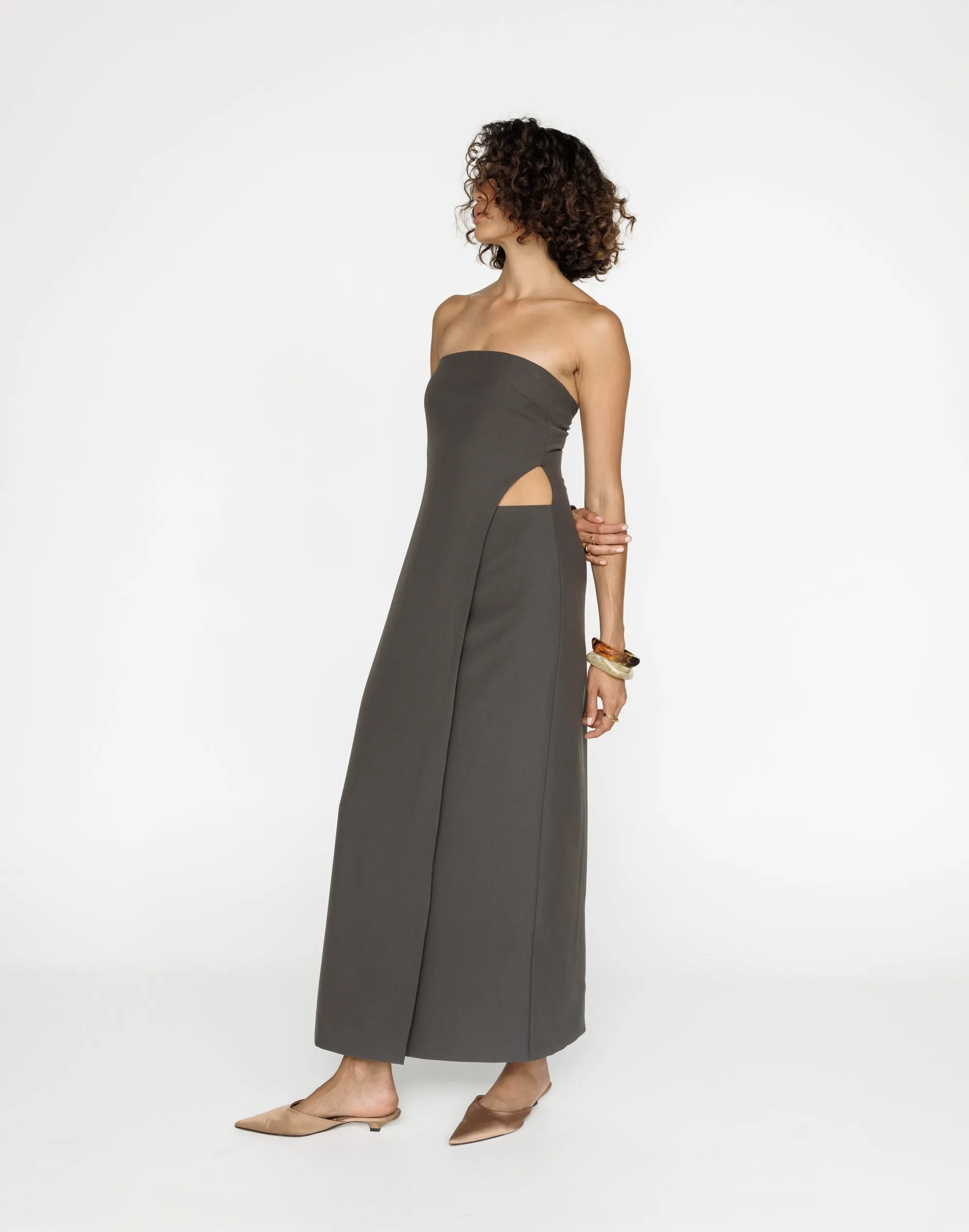 Gabby Maxi Dress (Charcoal) sold by Charcoal Clothing product image thumbnail 2