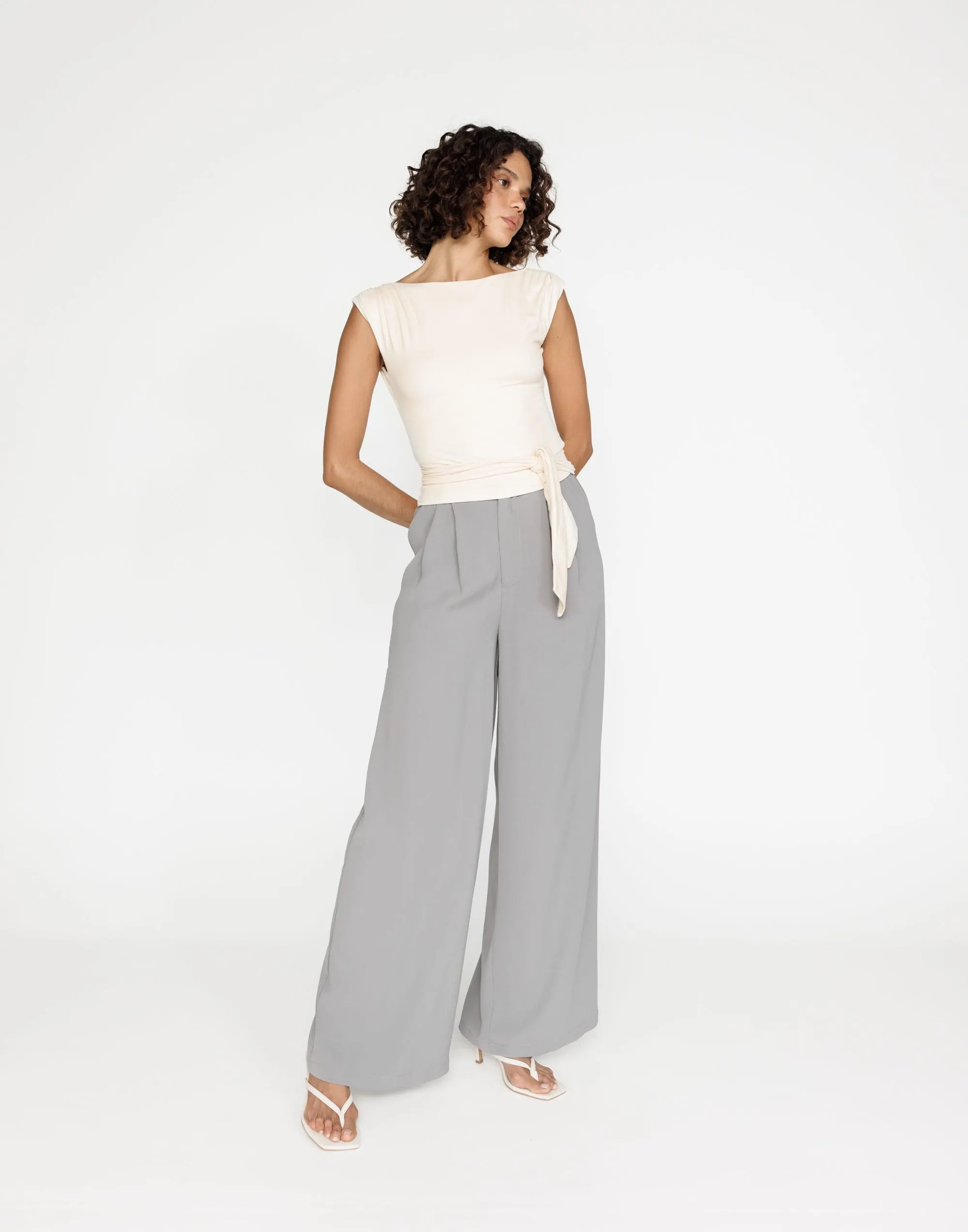 Emiliana Top (Oat) sold by Charcoal Clothing product image thumbnail 3