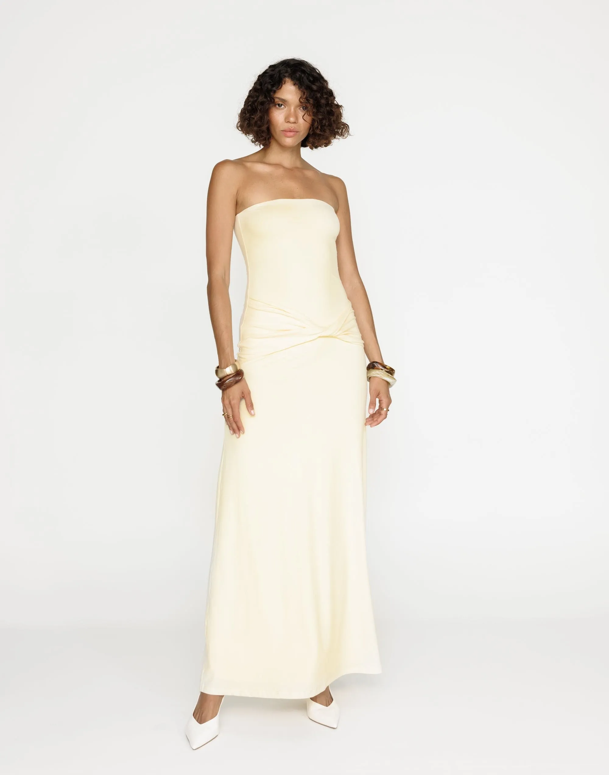 Edela Maxi Dress (Butter) sold by Charcoal Clothing product image thumbnail 2