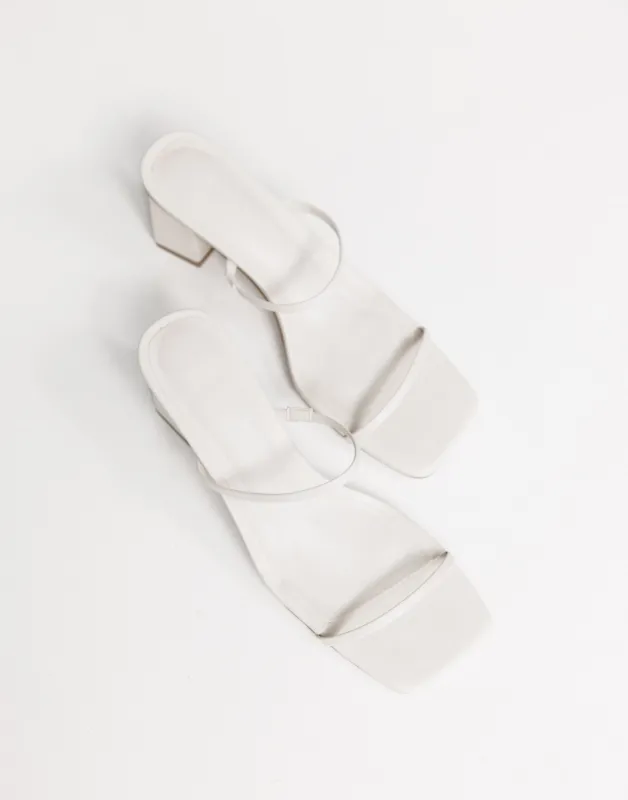 Ulisse Heels (Bone) - By Billini sold by Charcoal Clothing