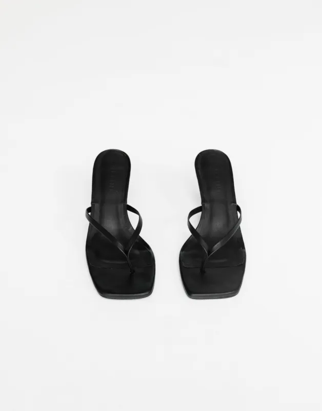 Xami Heels (Black)  - By Billini sold by Charcoal Clothing
