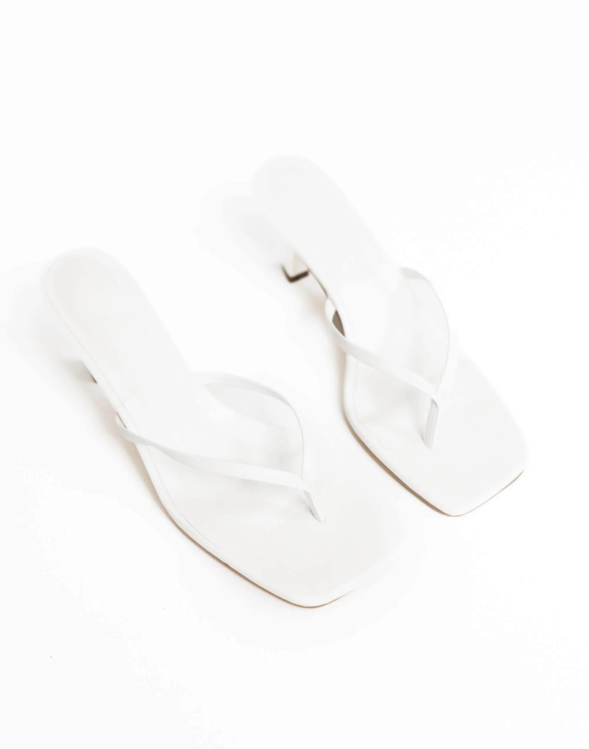 Xami Heels (White) - By Billini sold by Charcoal Clothing