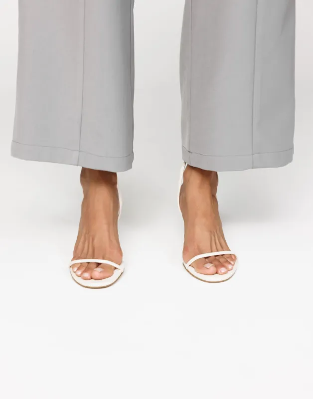 Hopper Heels (Bone)  - By Billini sold by Charcoal Clothing