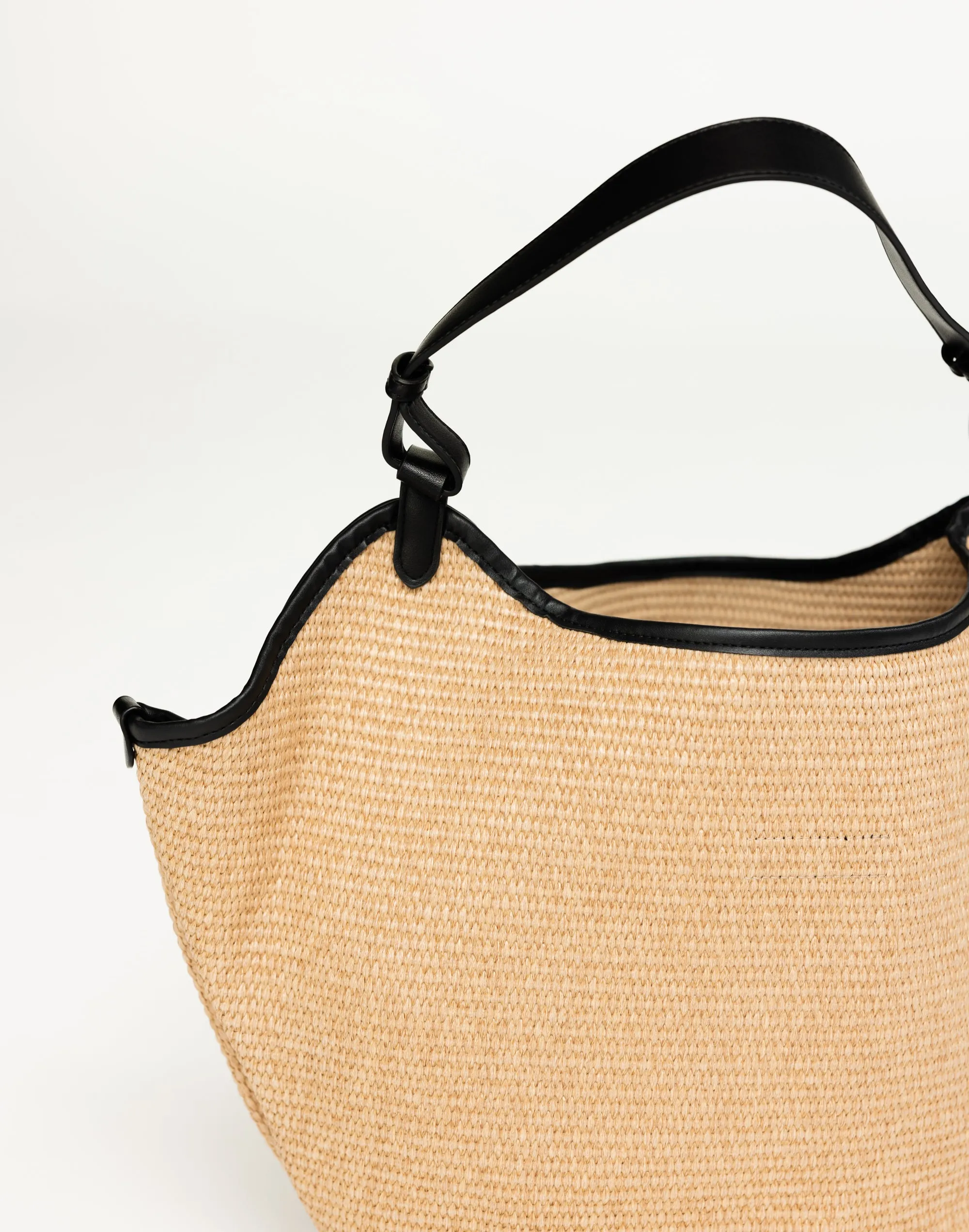 Sarah Shoulder Bag (Natural Raffia) - By Billini sold by Charcoal Clothing product image thumbnail 3