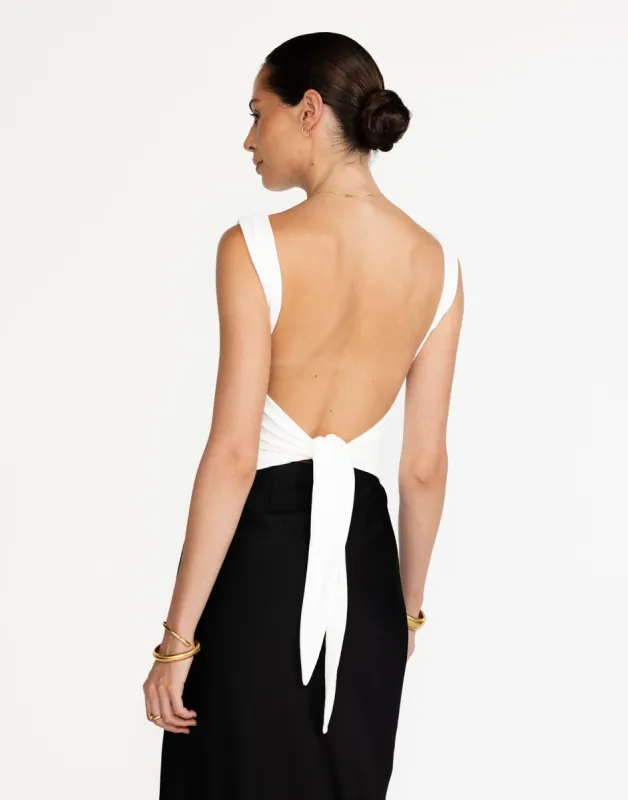Romina Top (White) sold by Charcoal Clothing