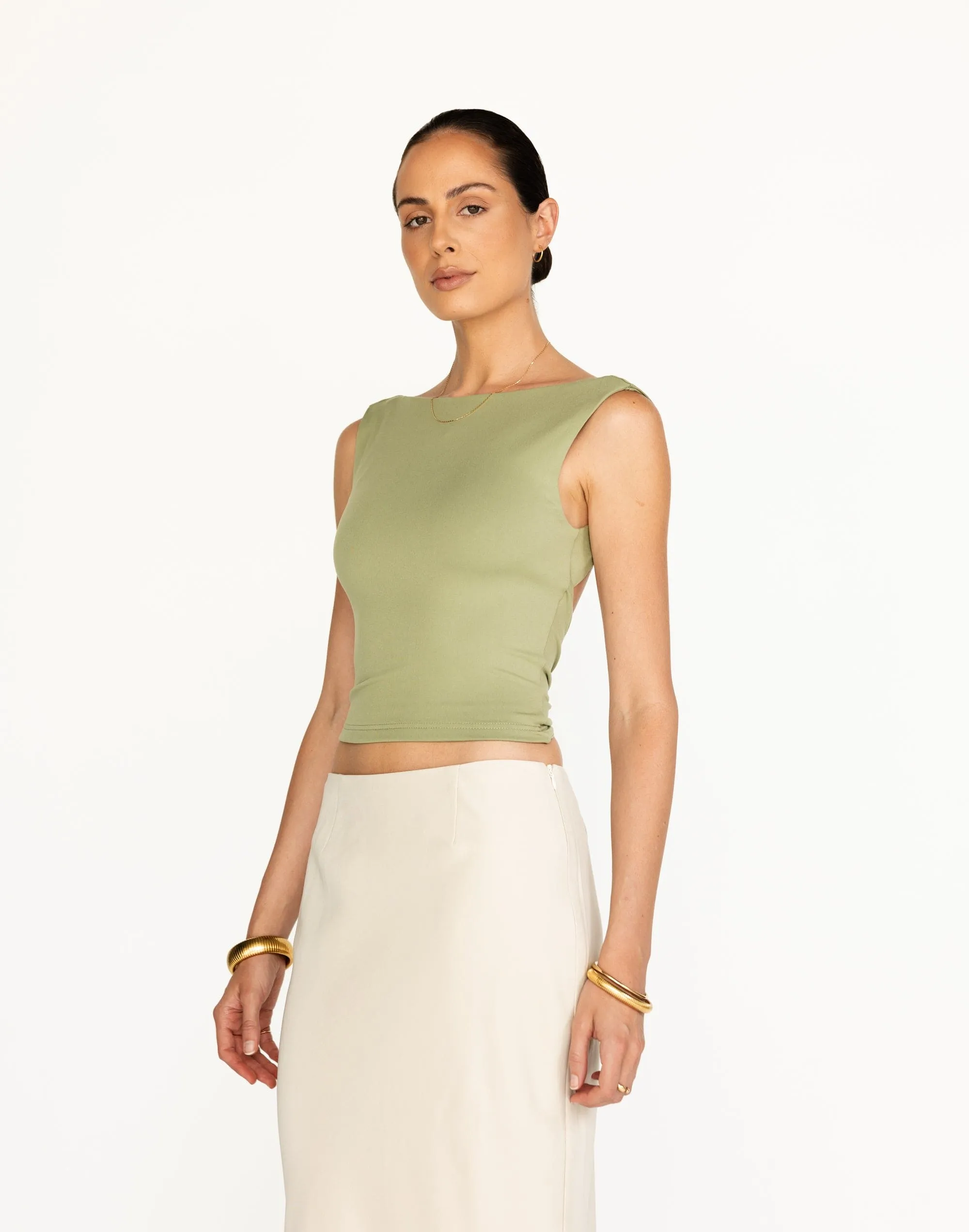 Romina Top (Pistachio) sold by Charcoal Clothing product image thumbnail 5
