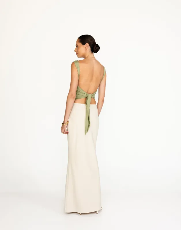 Romina Top (Pistachio) sold by Charcoal Clothing