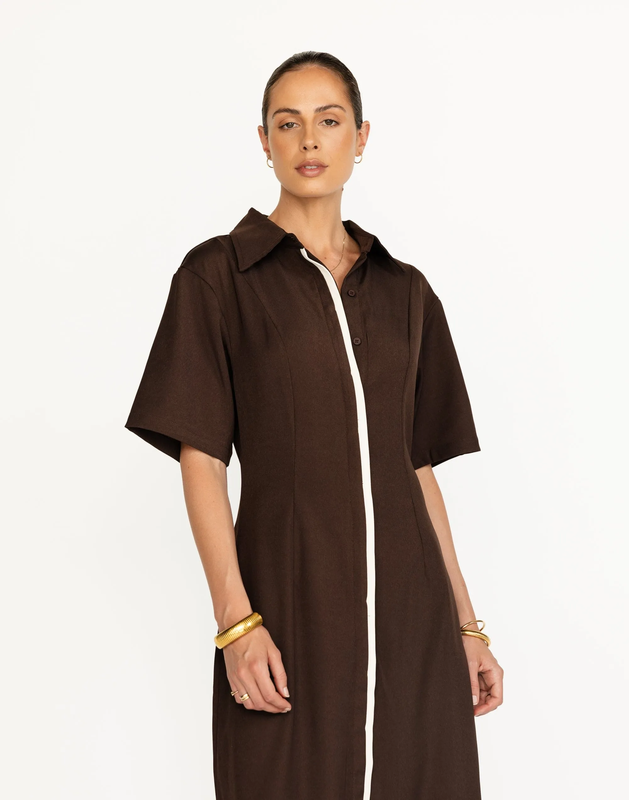 Vero Maxi Dress (Chocolate) sold by Charcoal Clothing product image thumbnail 2