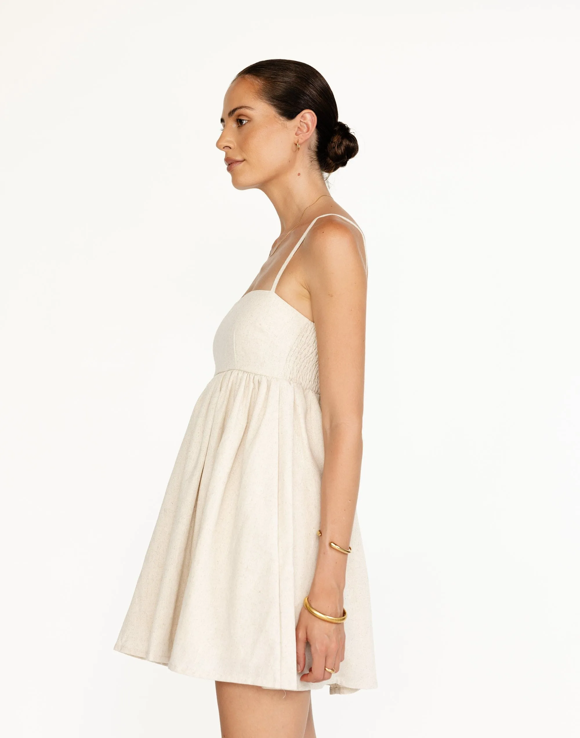 Tarsha Mini Dress (Oat) sold by Charcoal Clothing product image thumbnail 5