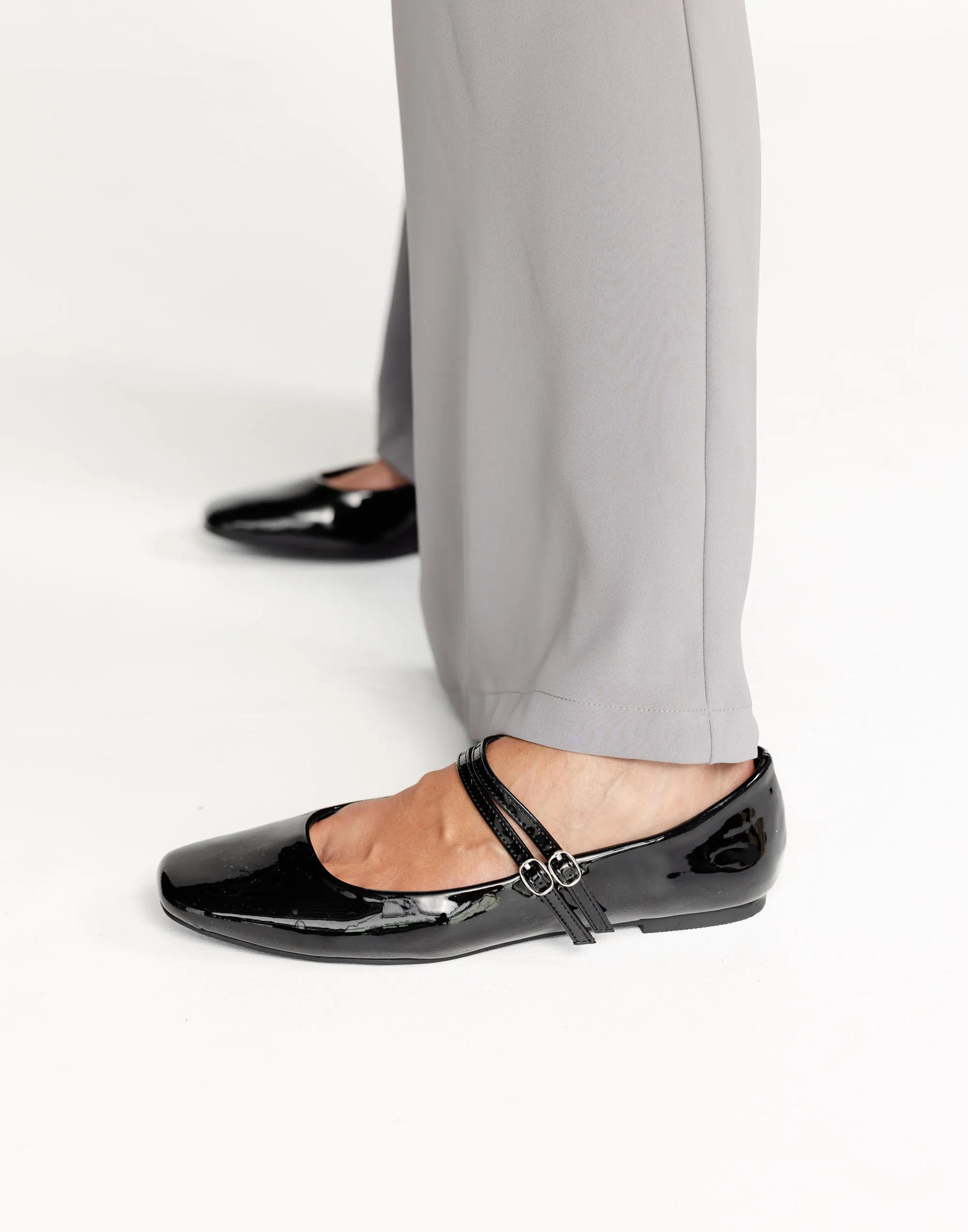 Finnegan Flats (Black Patent) - By Billini sold by Charcoal Clothing product image thumbnail 2