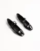 Finnegan Flats (Black Patent) - By Billini sold by Charcoal Clothing
