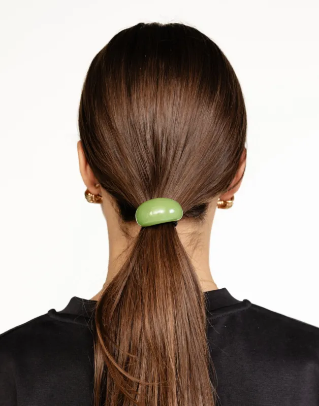Dianne Hair Tie (Matcha) sold by Charcoal Clothing