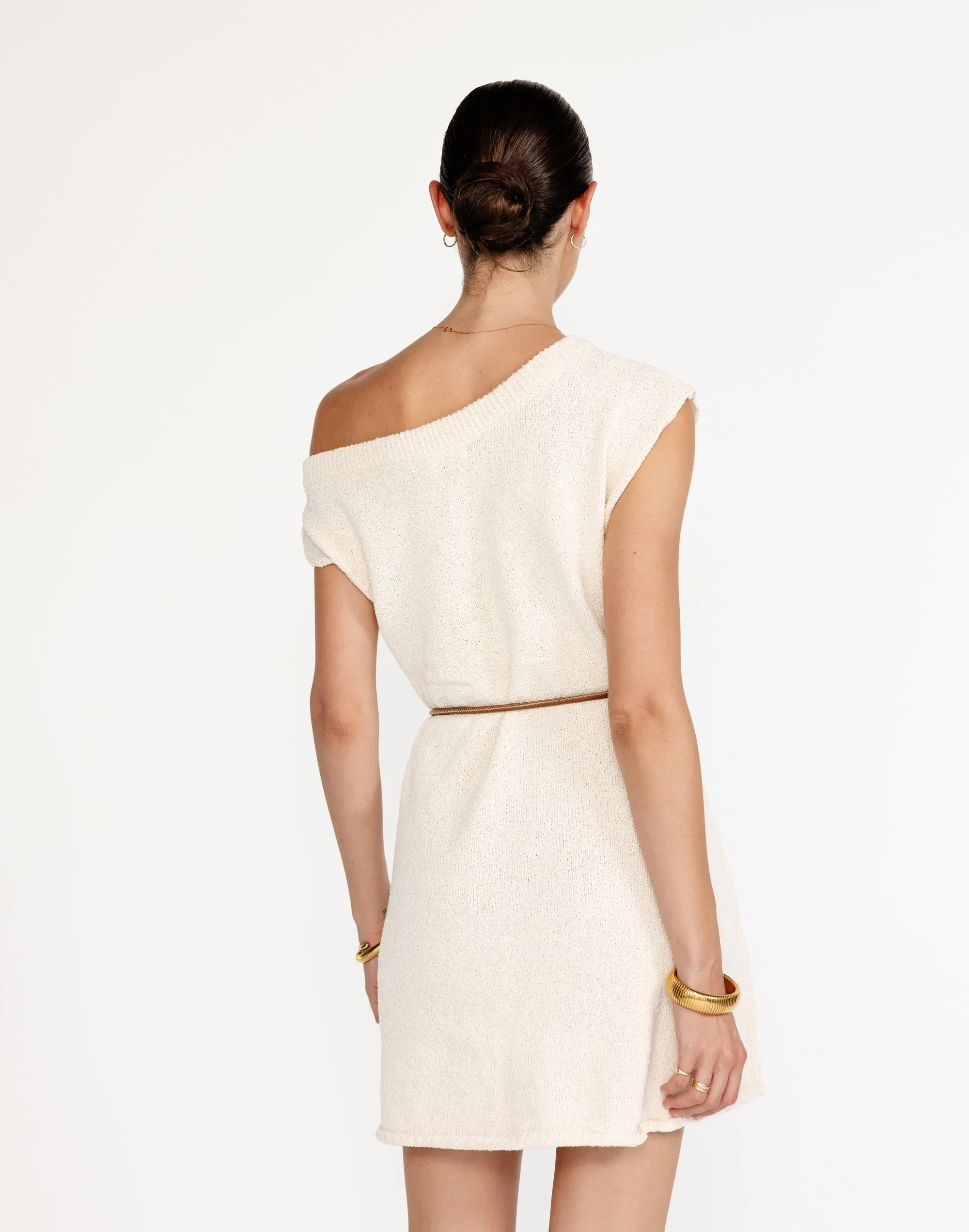 Kassie Mini Dress (Oat) sold by Charcoal Clothing product image thumbnail 2