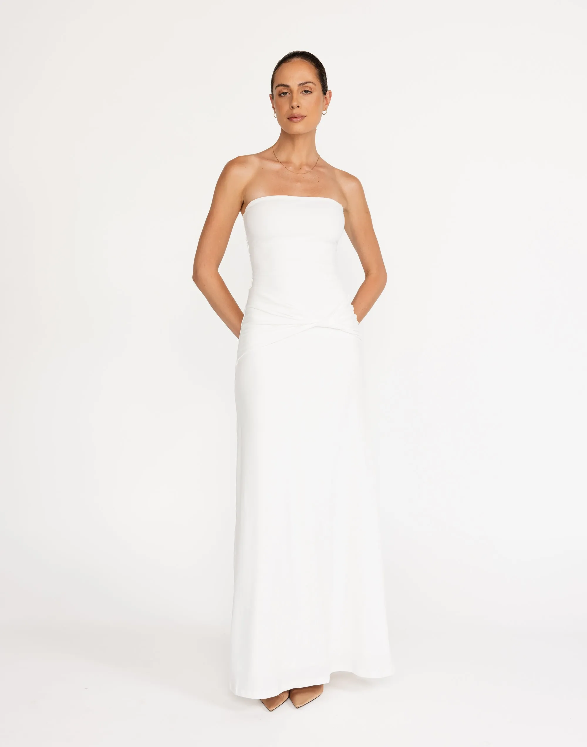 Edela Maxi Dress (White) sold by Charcoal Clothing product image thumbnail 2